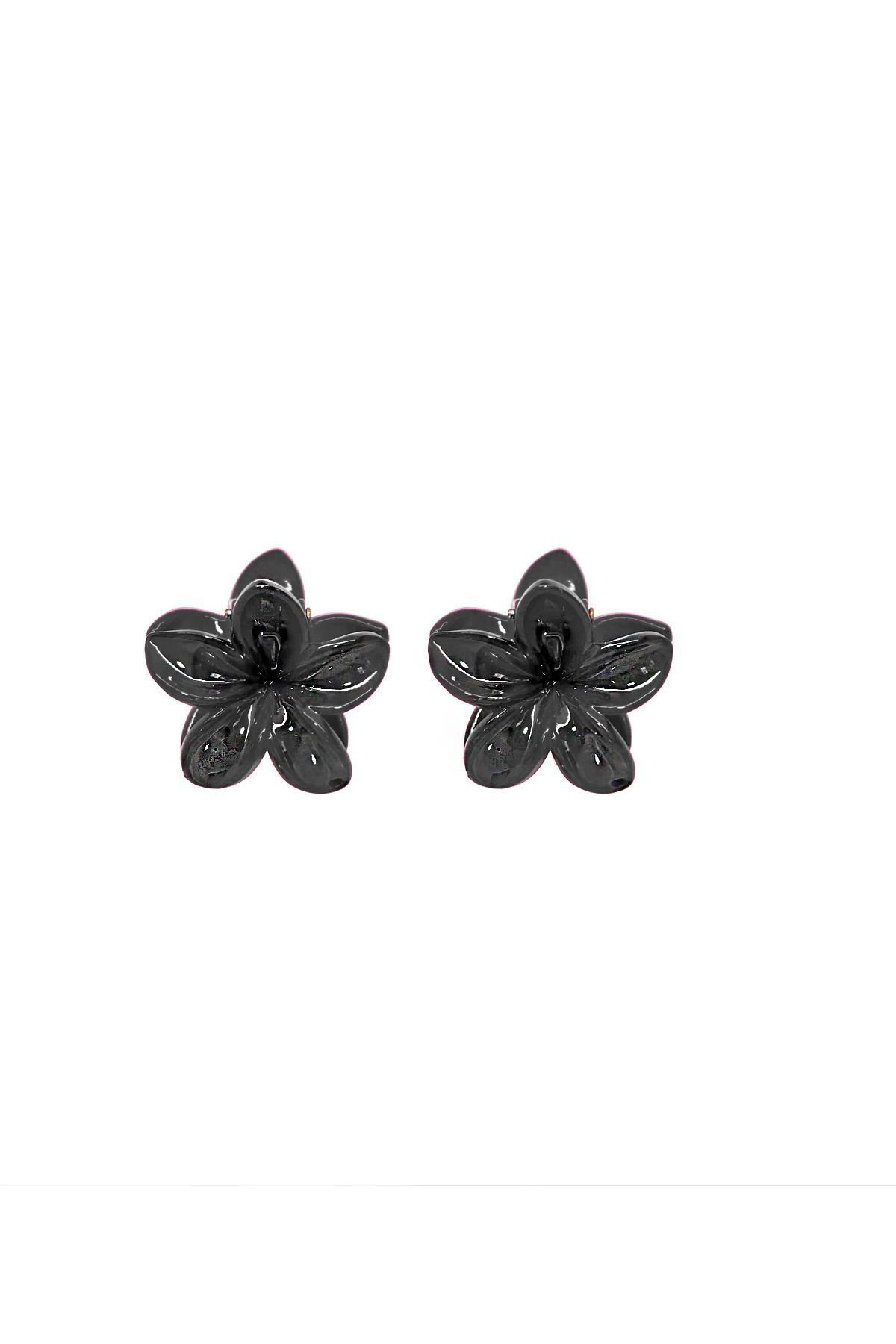 New Obsessions-Mini Hibiscus Luxury Acetate Flower Latch Buckle Mini Size 2-Pack 1