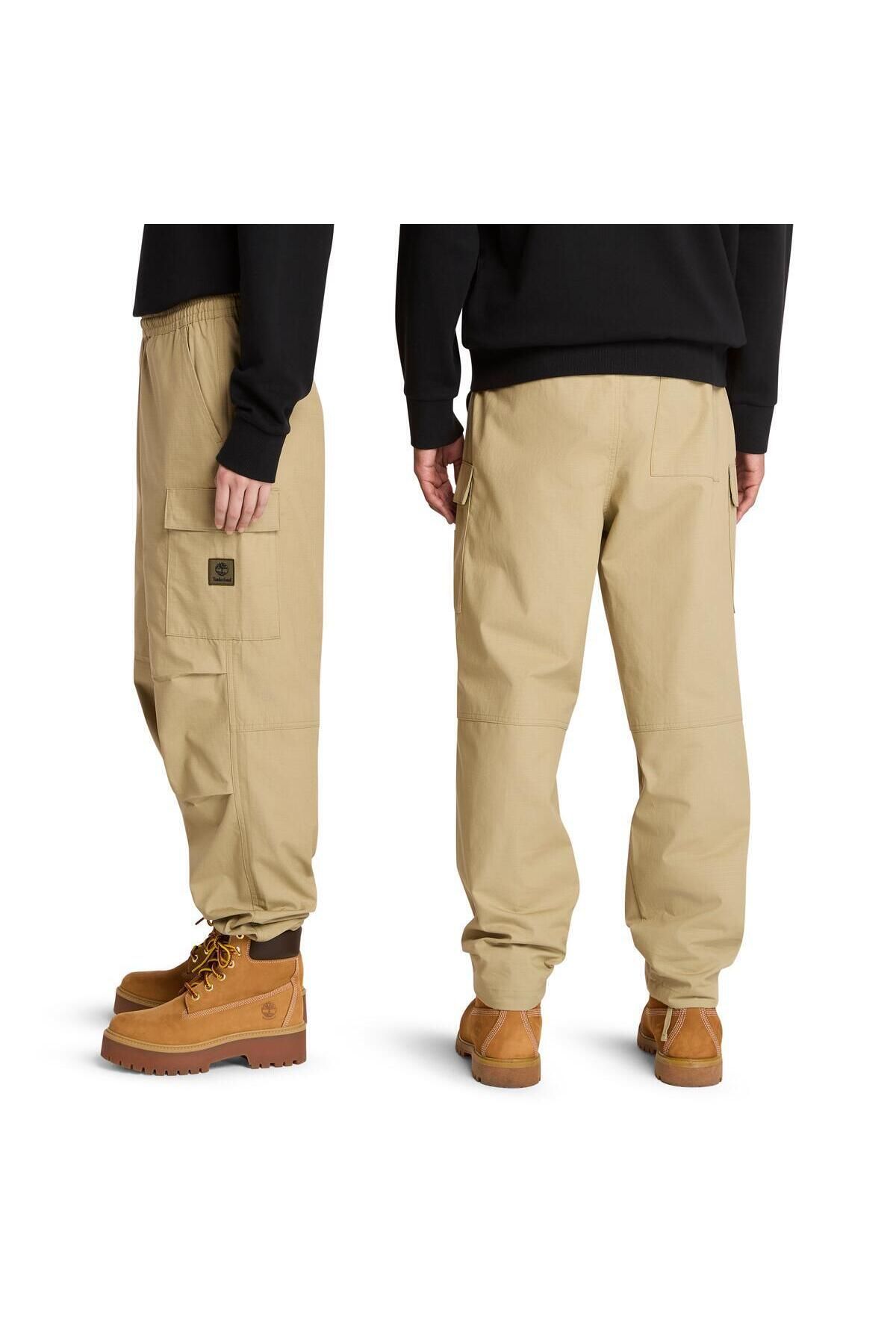 Timberland-Lemon Pepper Cargo Pant - Woven Badge, Ripstop Material Tb0A656Fdh41 2