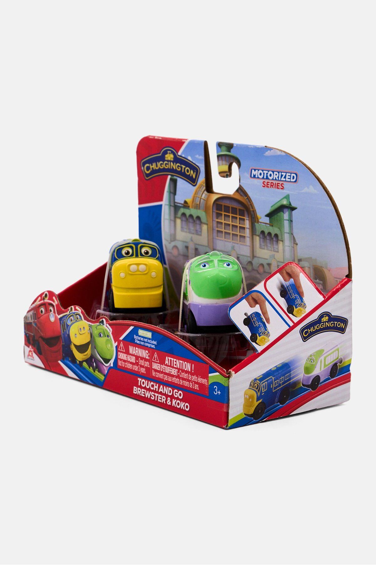 CHUGGINGTON-Touch And Go Brewster And Koko, Red 2
