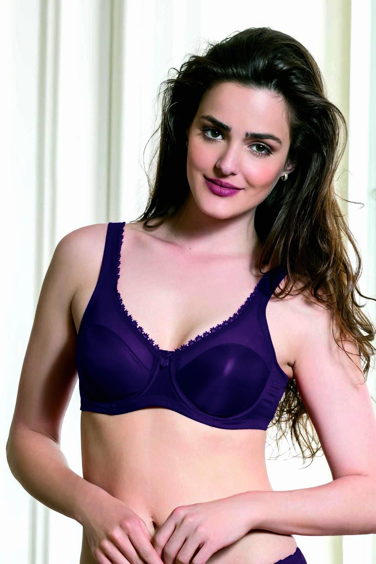 Yeni İnci-Women's Padding Bra Underwire Minimizer Yıncı1640-ten 5