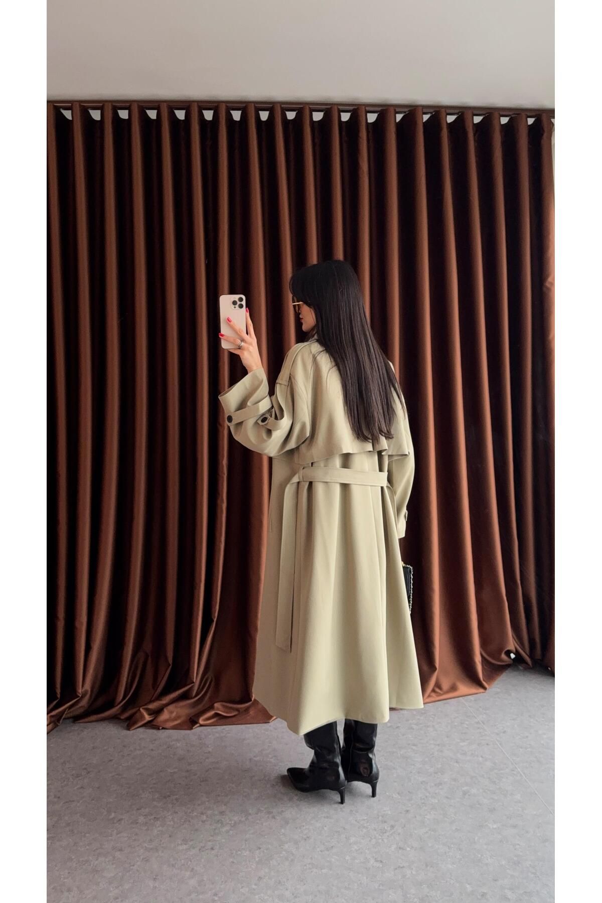 HAZELANNA-Oversize Trench Coat 2