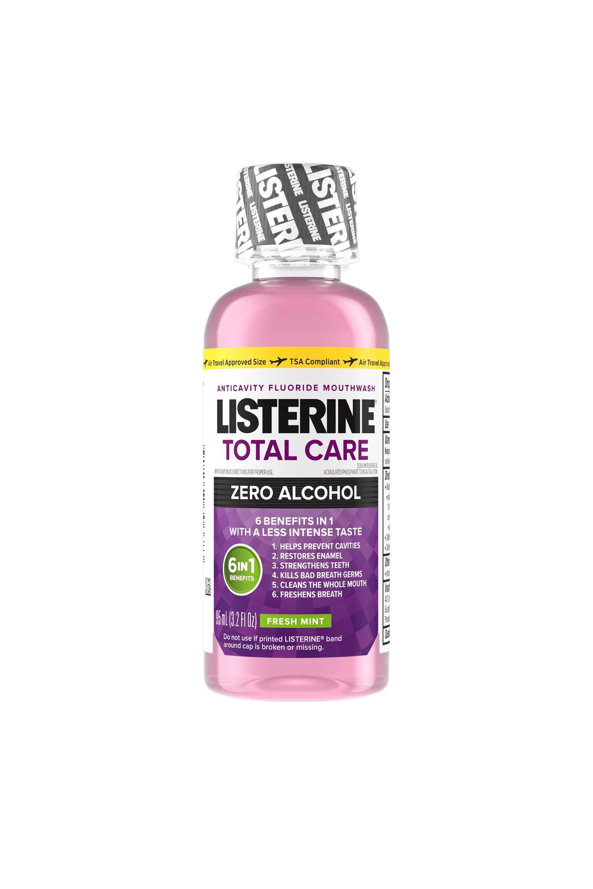 Listerine Total Care Alkolsüz Florürlü Çürük Önleyici Gargara 95 ml