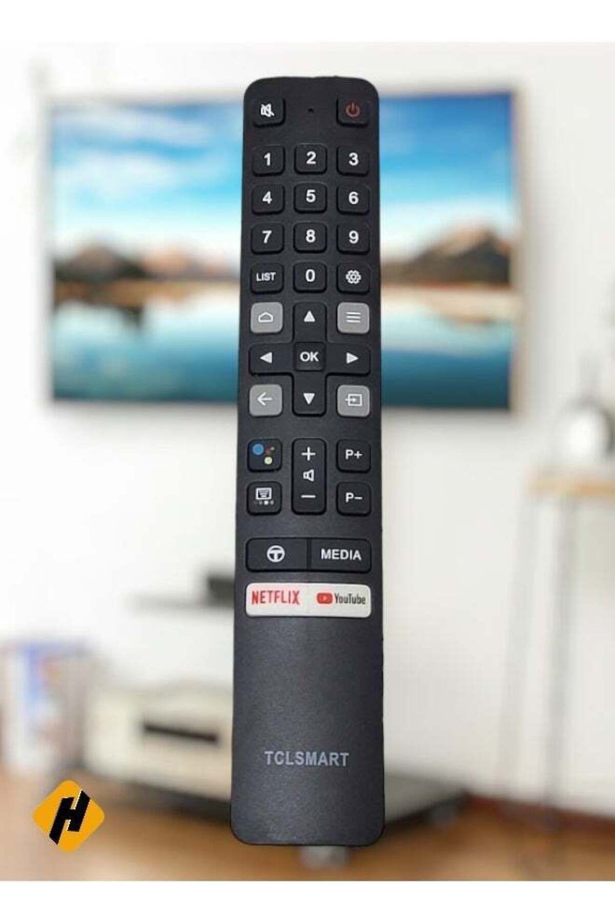 erorex-TCL Remote Control Replaced Remote Control Fit For TCL Android Smart TV 1