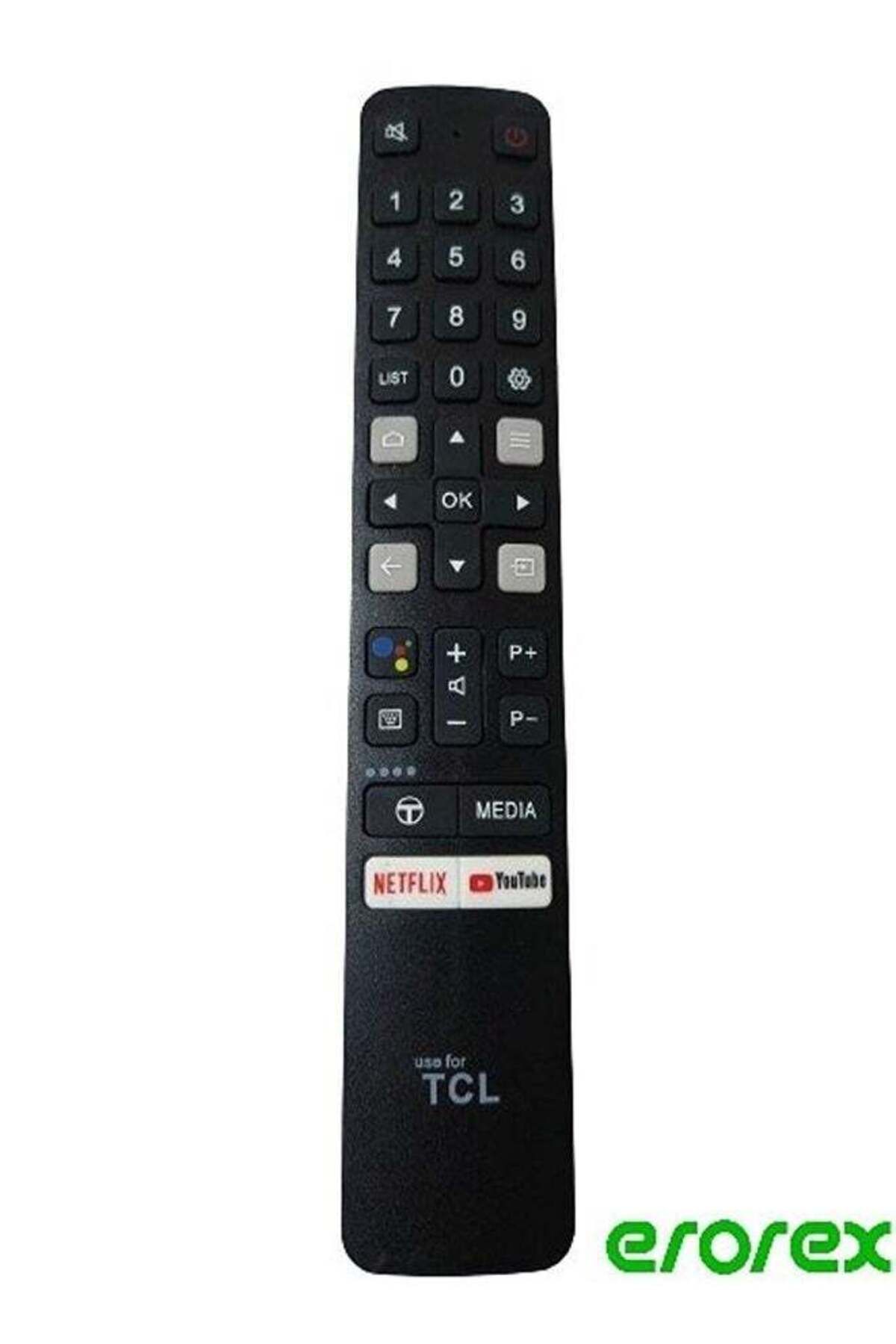 erorex-Universal Replacement Remote Control for Tcl Android Smart Tv Seamless Control and Navigation 4