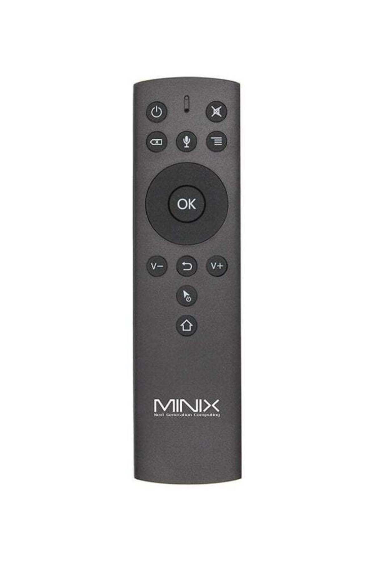 erorex-جهاز تحكم عن بعد NEO M2 2.4G Motion Air Mouse مع جهاز تحكم عن بعد صوتي بستة محاور جيروسكوب لصندوق التلفزيون الذكي والكمبيوتر الشخصي باللون الأسود 1
