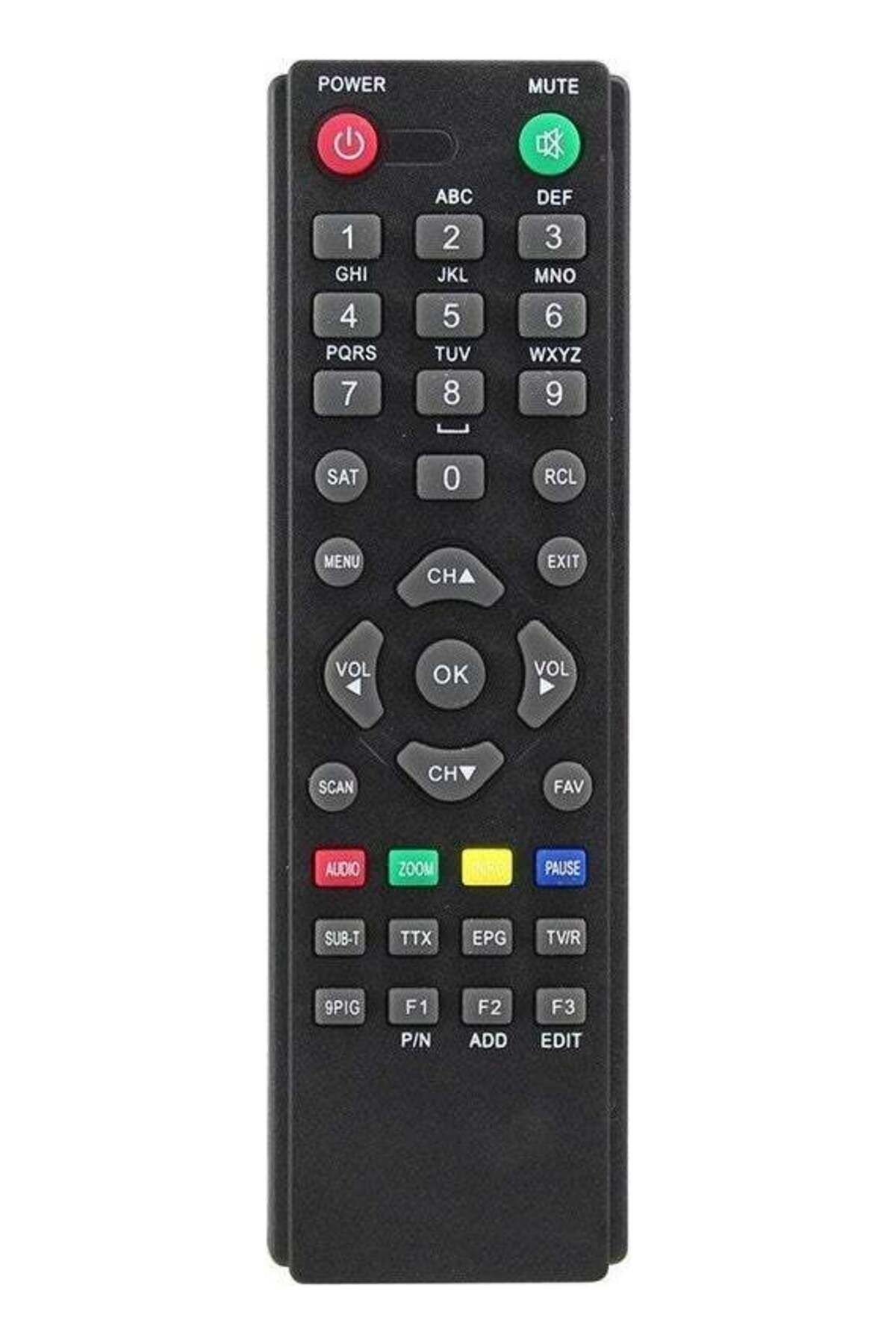 erorex-Kyoto KY-5555 Mini Scart Satellite Receiver Remote Control 1