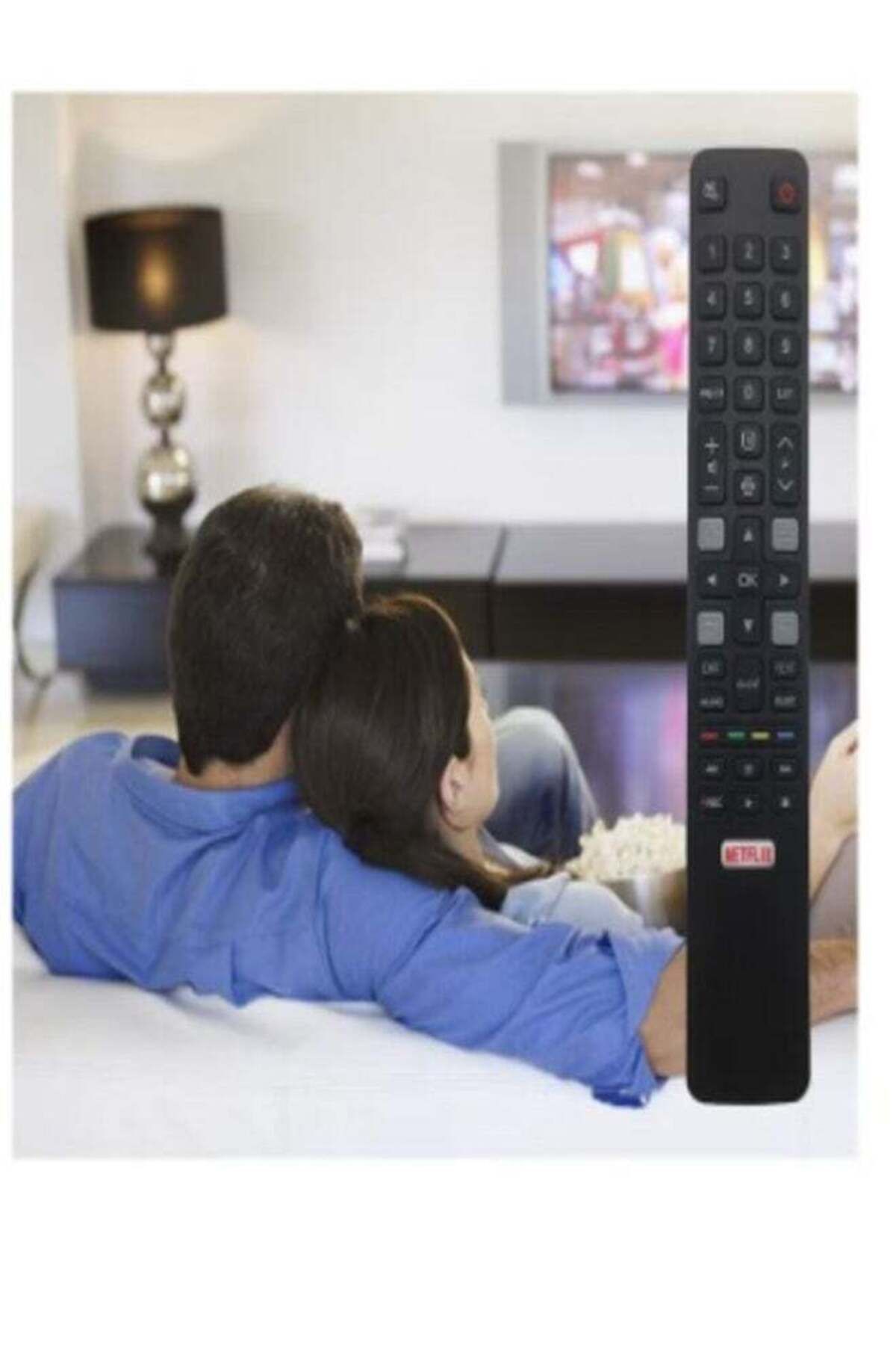 erorex-جهاز التحكم عن بعد البديل RC802N من TCL لجهاز التحكم عن بعد المتوافق مع تلفزيون TCL الذكي 3