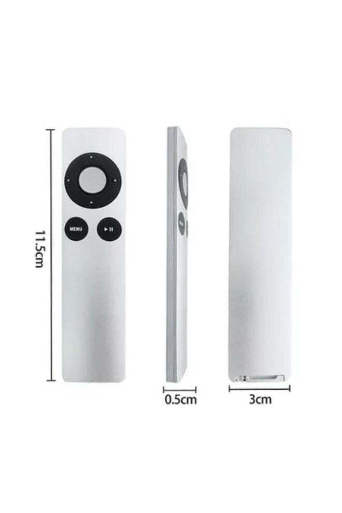 erorex-جهاز تحكم عن بعد ذكي بديل لجهاز تحكم عن بعد صغير الحجم من Apple TV سهل الإمساك به باللون الفضي 5