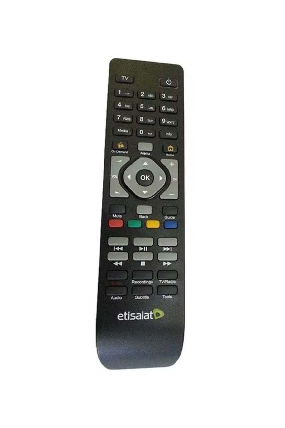 erorex-Compatible Elife Etisalat Remote Control for Receiver Universal (Black) 1
