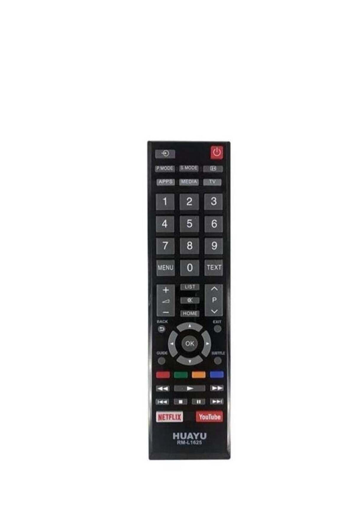 erorex-Smart TV Remote Control Black 1
