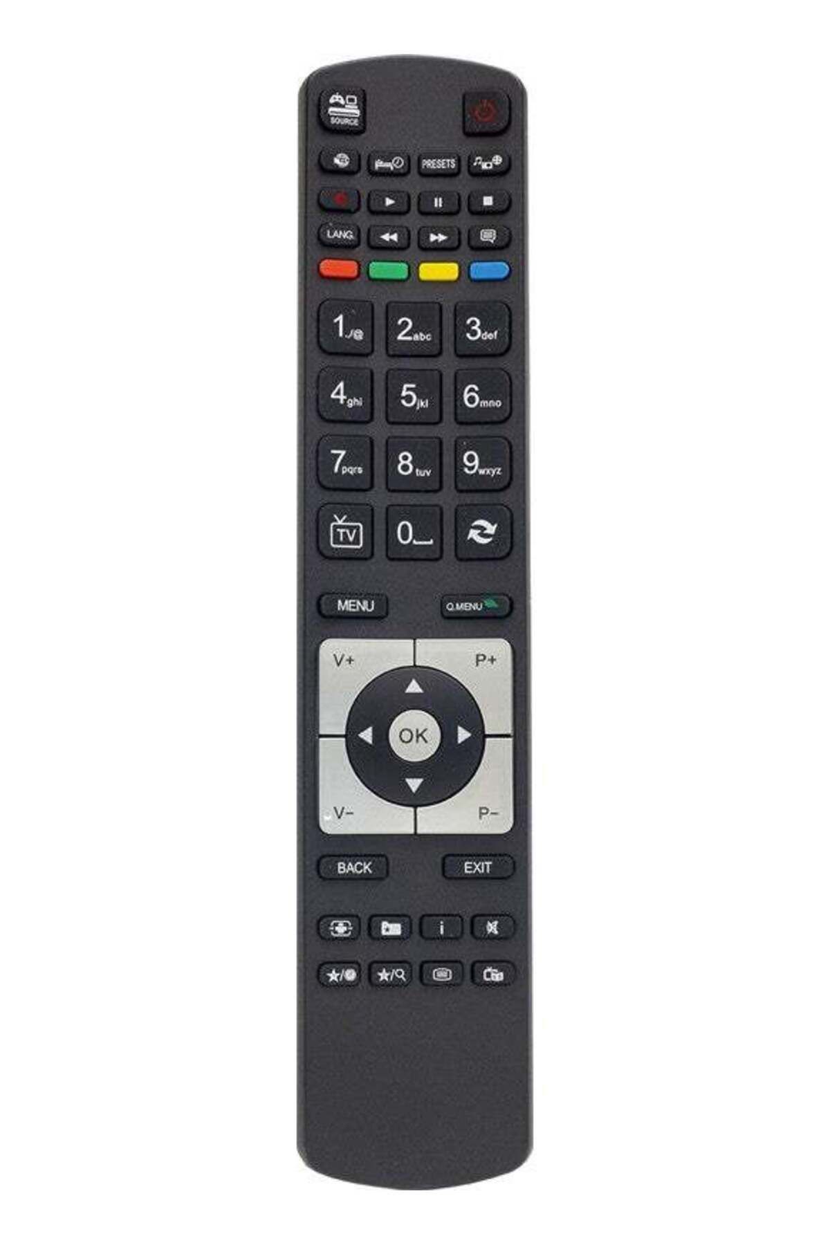 erorex-Kl Vestel Seg New LCD LED TV Remote with Source Button 2