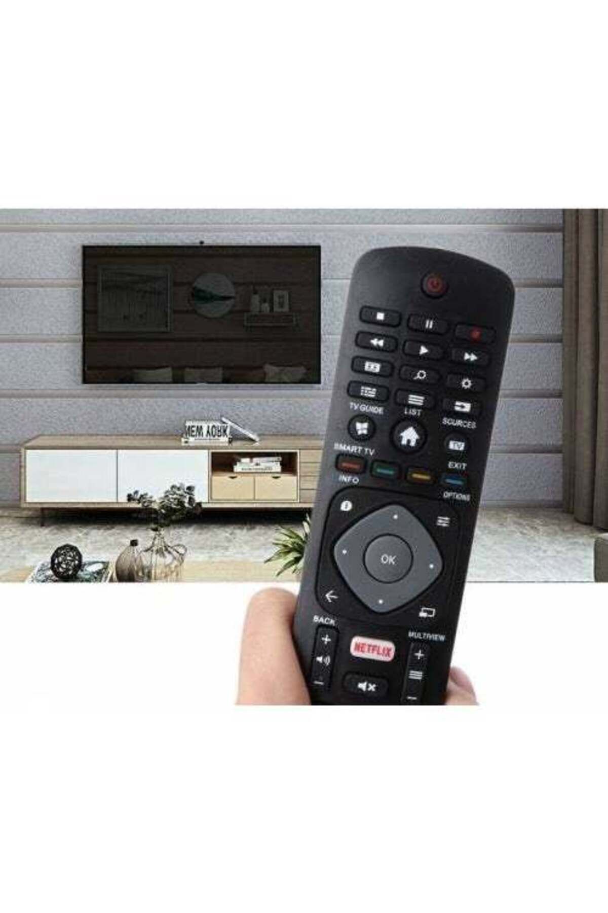 erorex-Philips 55PUS8505 Smart LED TV Remote 5