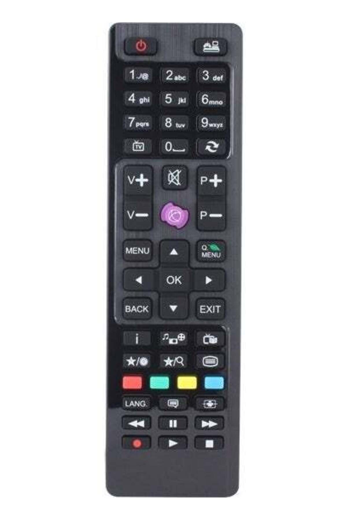 erorex-Regal Compatible LCD LED TV Remote Control Square Core Small Model 1