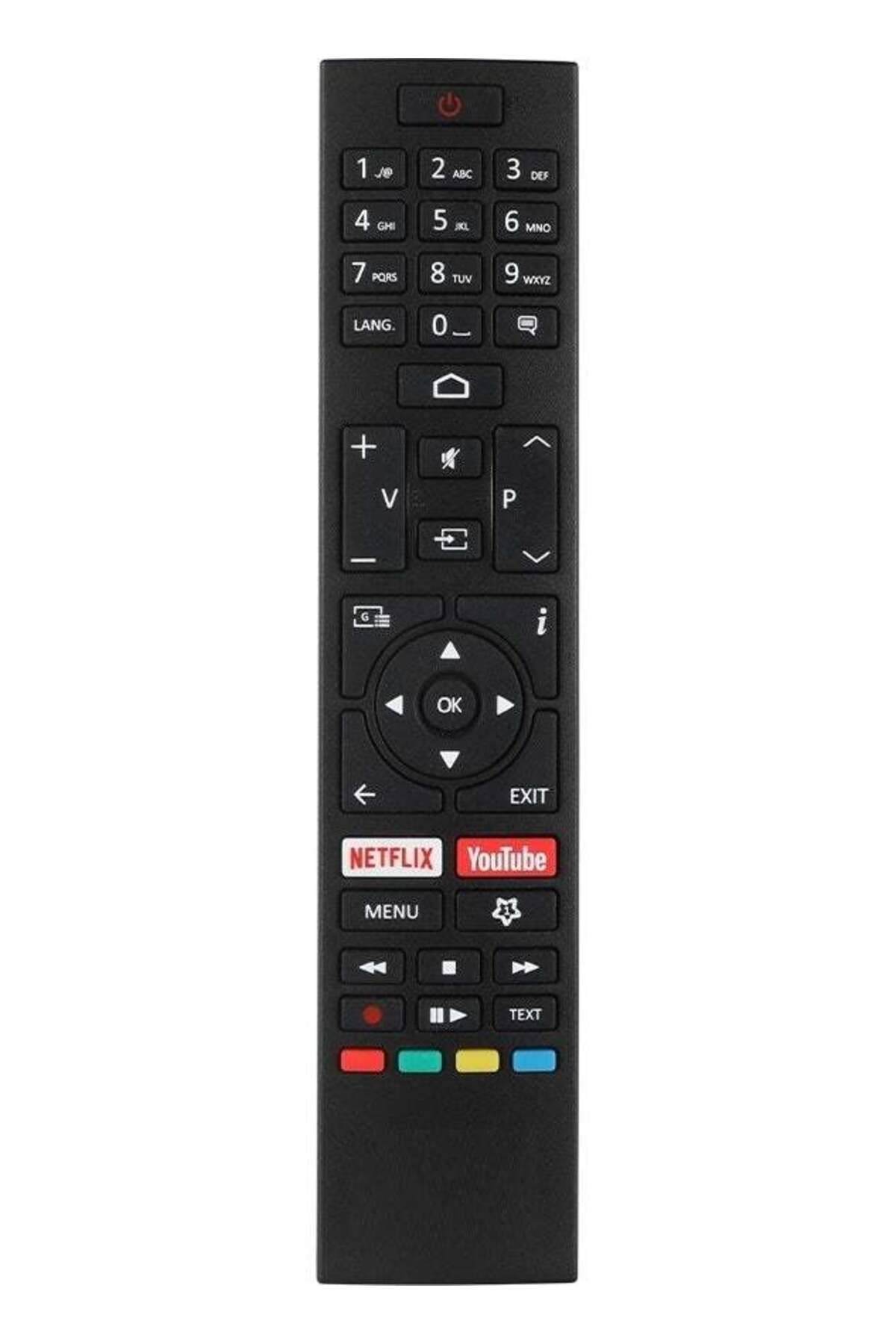 erorex-Vestel 55UA9600 4K Android Smart LED TV Remote - Without Microphone 1