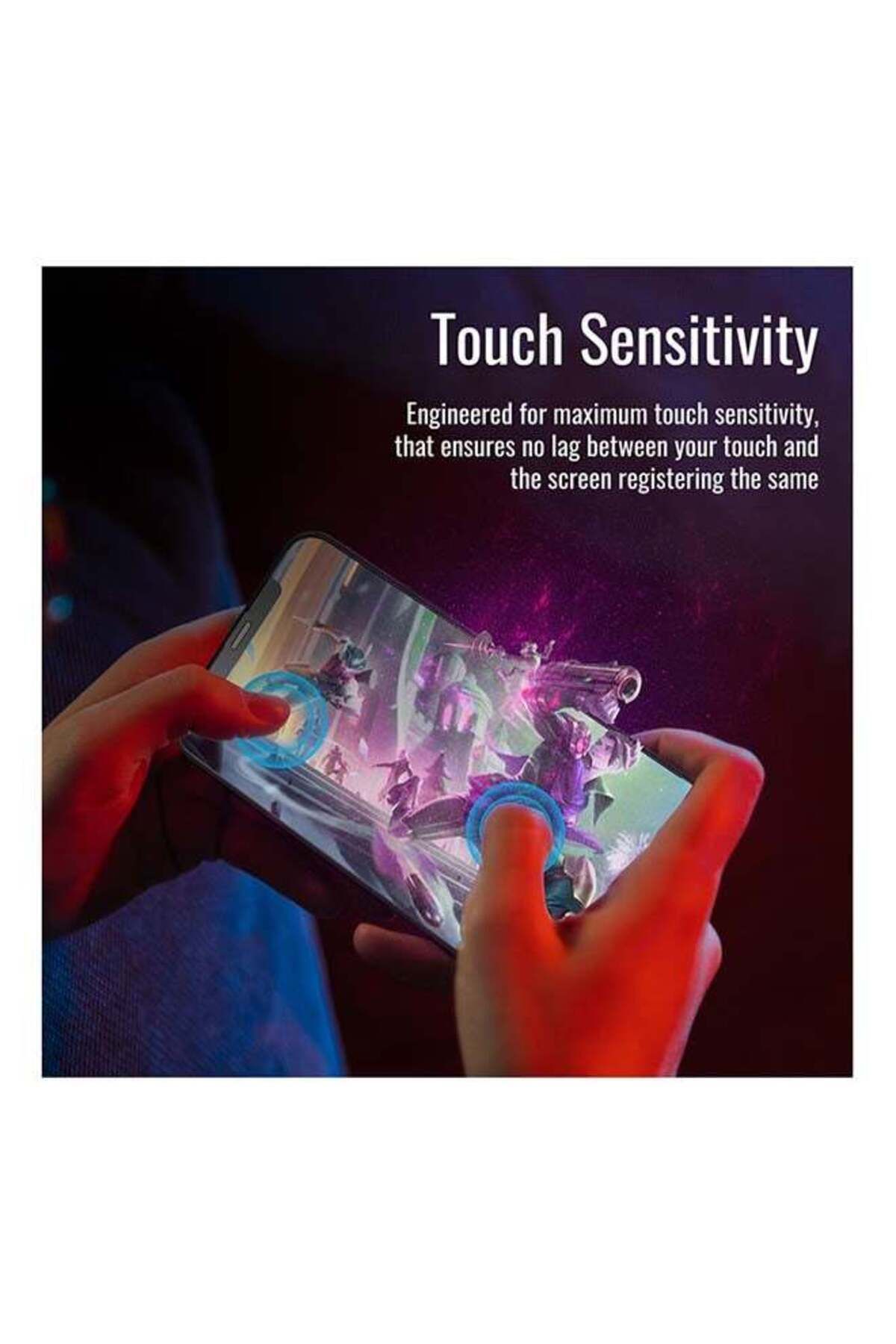 erorex-DropProtect Clear 3D Glass with Built-in Bumper for iPhone 12 – Clear 5