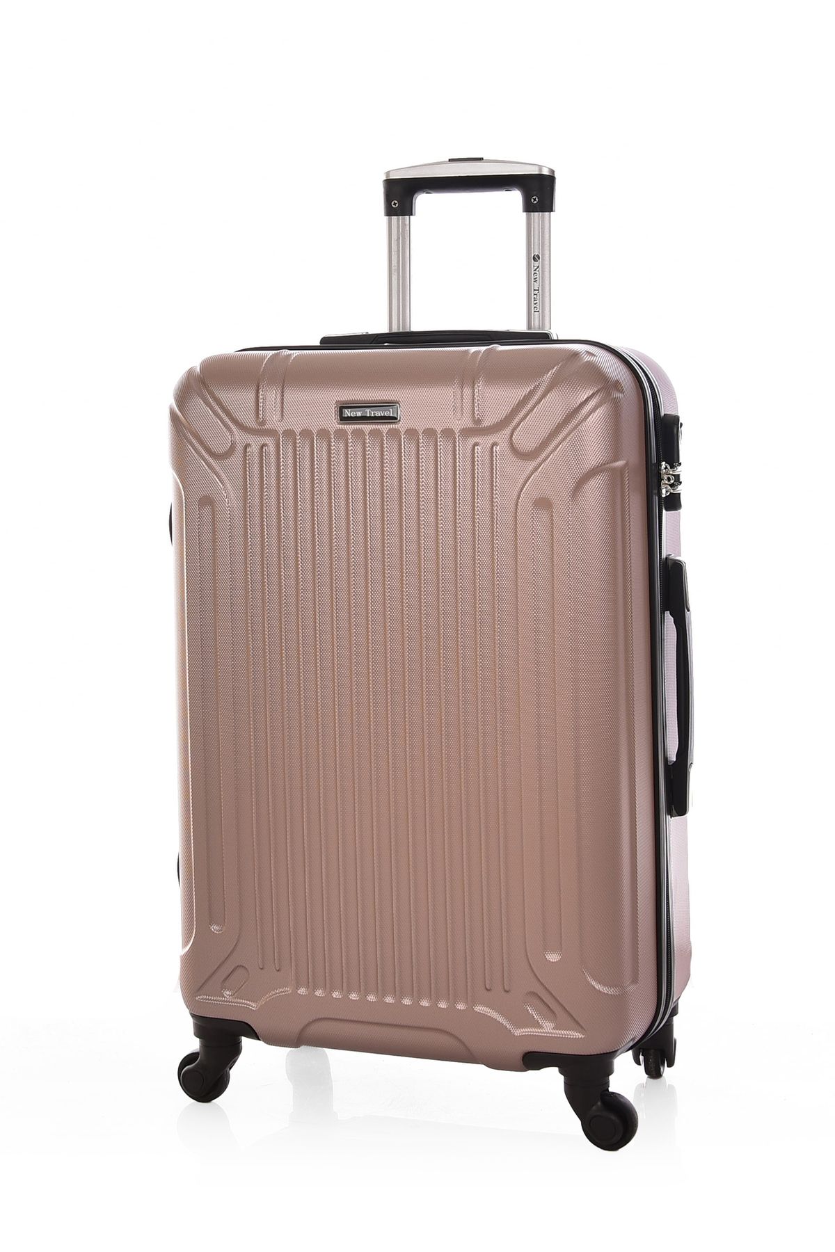New Travel-مجموعة حقائب سفر صلبة من مادة ABS مكونة من 4 قطع مع حقيبة تجميل مقاس 28/24/20/12 بوصة 0176/4P 3