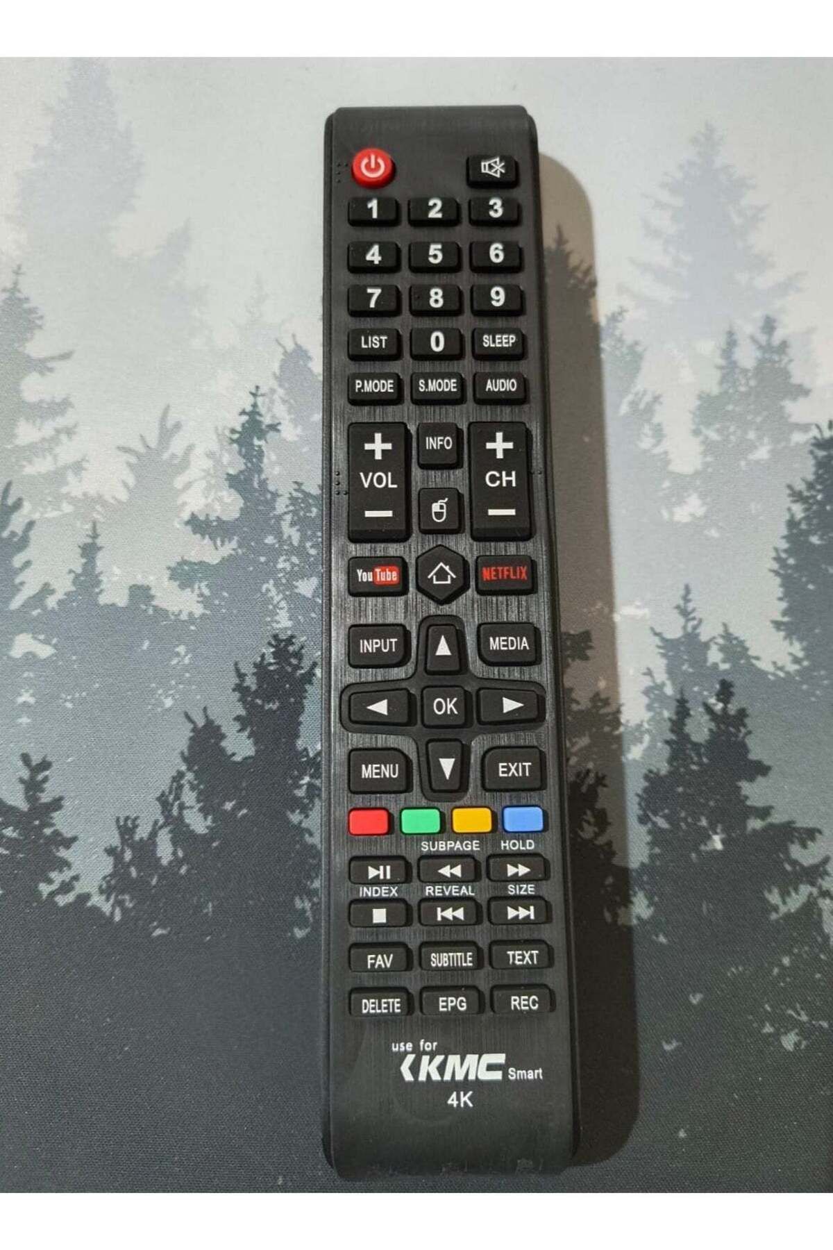 erorex-Universal Replacement Remote Control for KMC Smart TV - Easy Navigation and Control 1