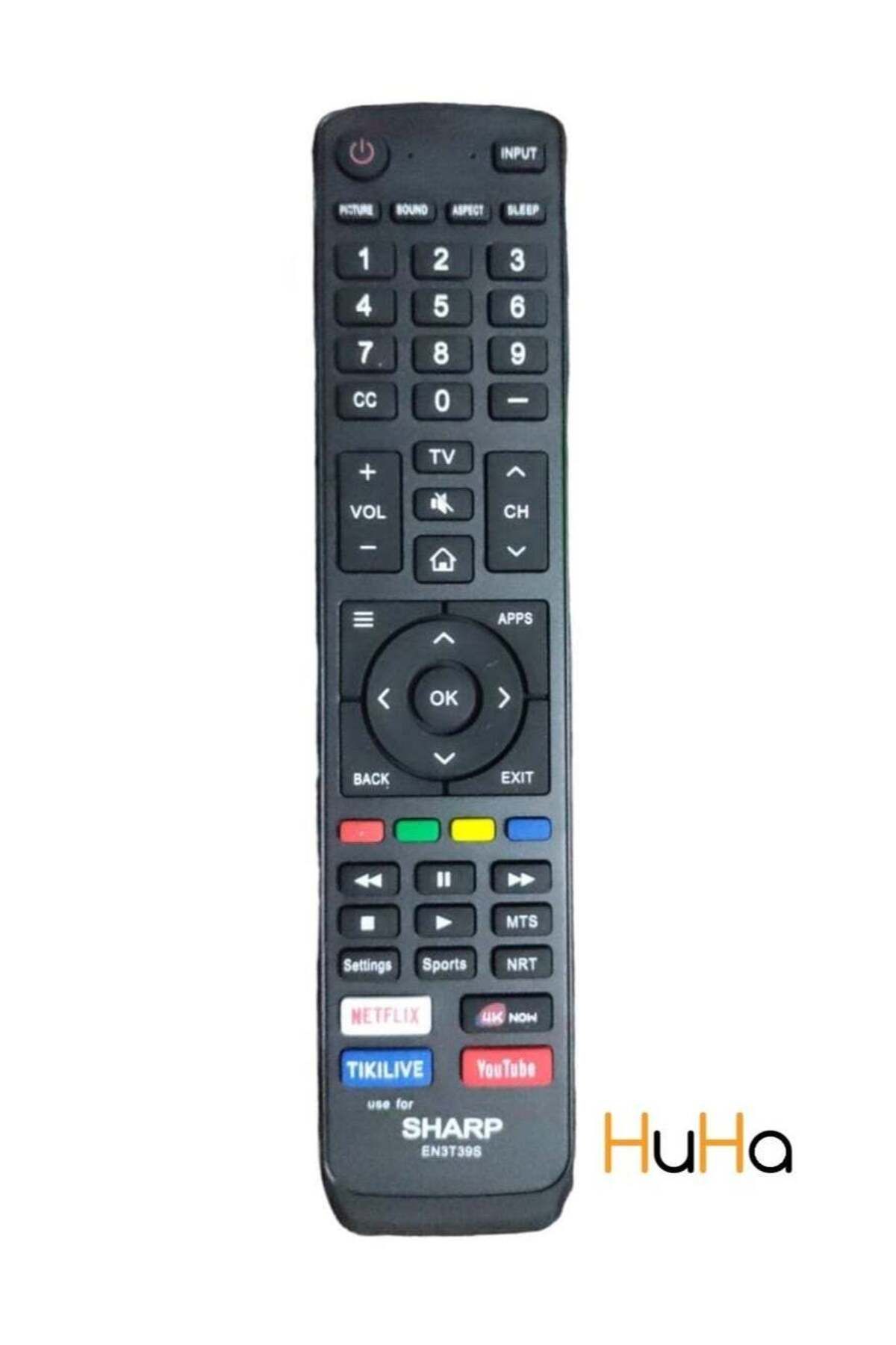 erorex-EN3T39S Replacement Remote Control Use For Sharp LCD LED Smart TV 2