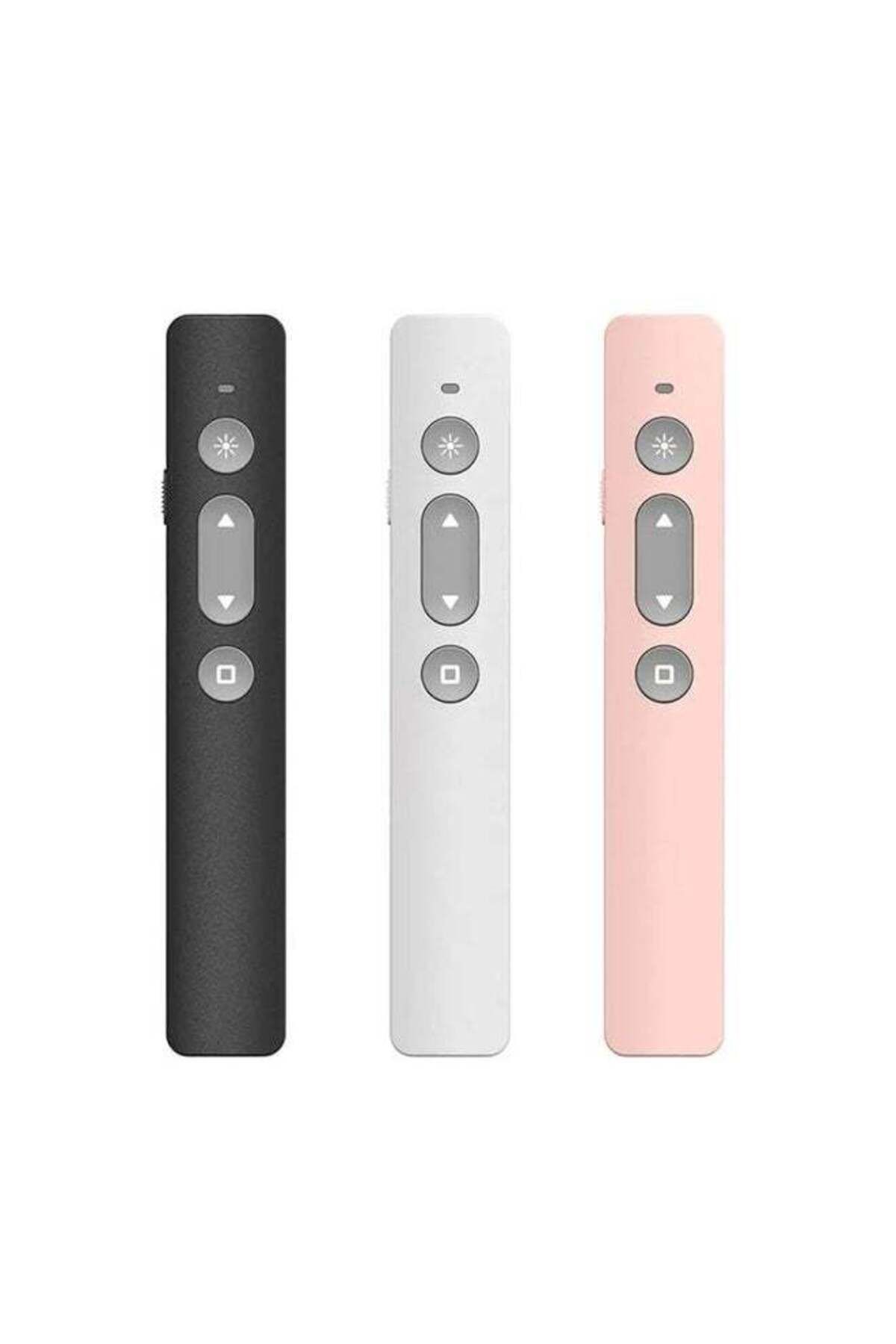 erorex-B1 Multimedia Infrared Laser Pointer Teaching Business Wireless PPT Page Turning Pen(Pink) 2