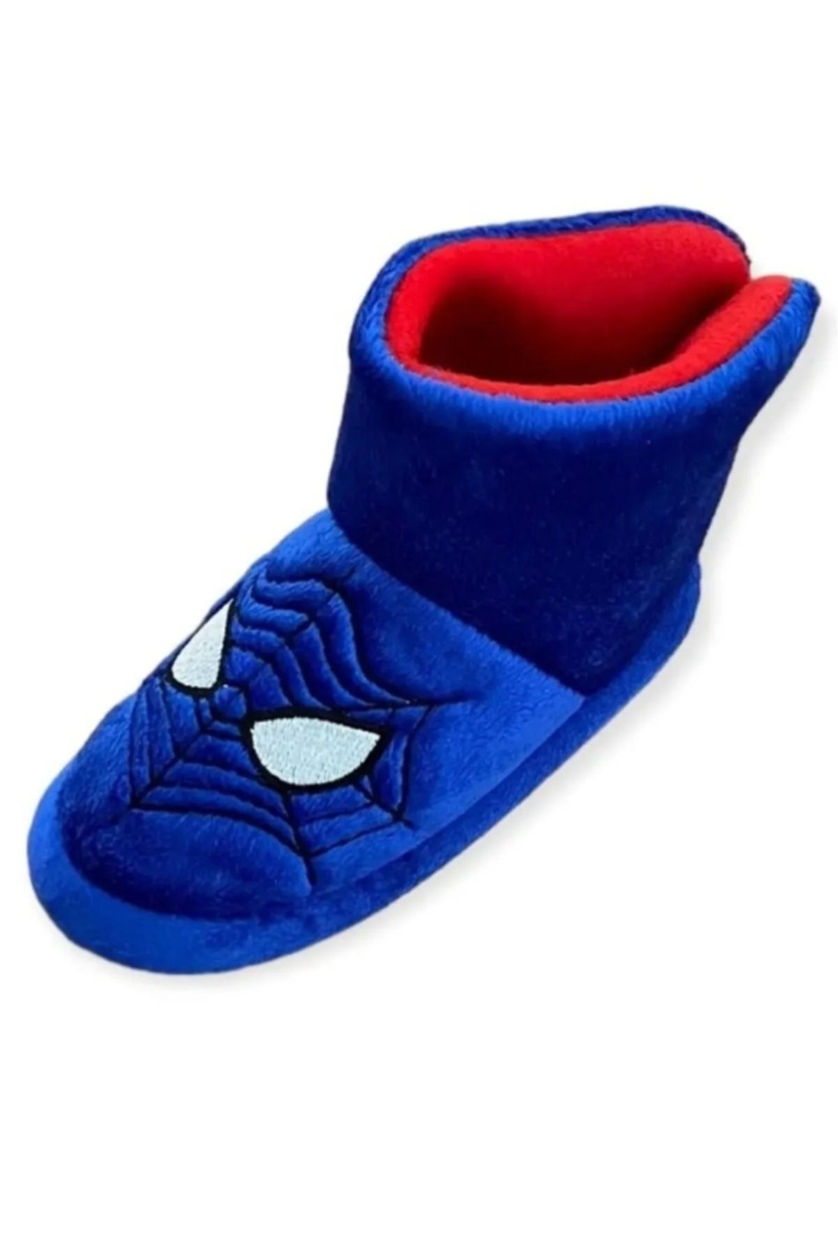 NewOneMall-Spiderman Boy Kindergarten Nursery Home Anti-Slip Base Red Slippers 5