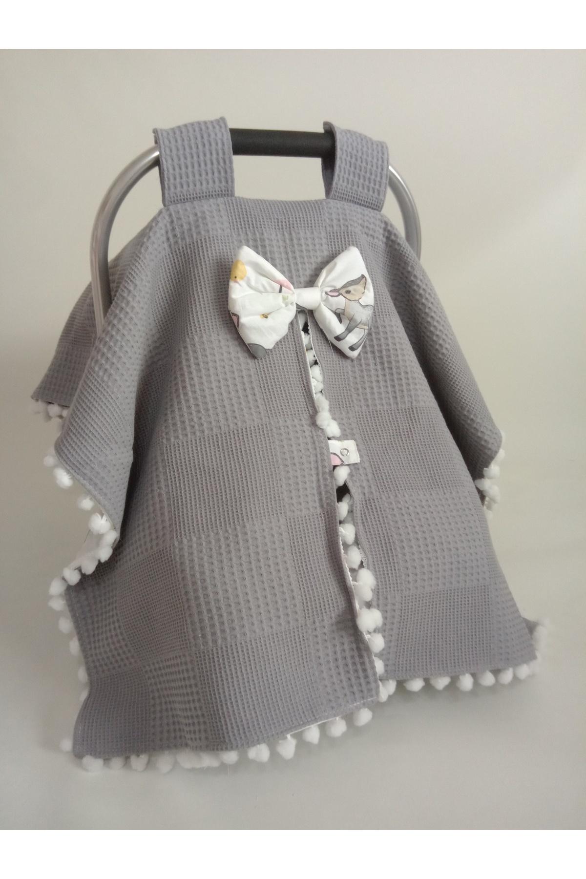 Wenaris-100% Cotton Stroller Cover and Stroller Cushion (Stroller Sheet Not Included) 2