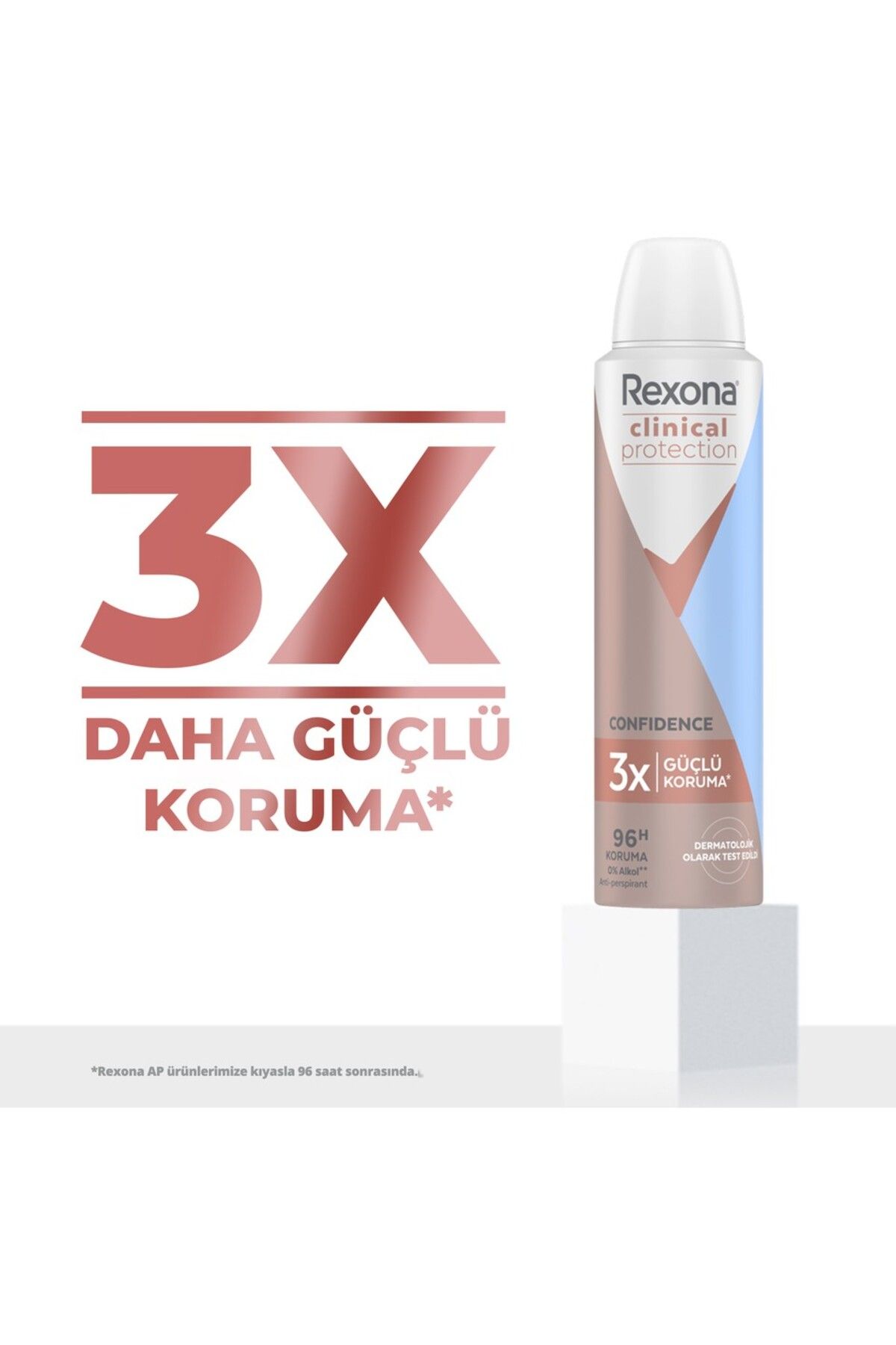 Rexona Clinical Protection Kadın Sprey Deodorant Confidence 150 ml
