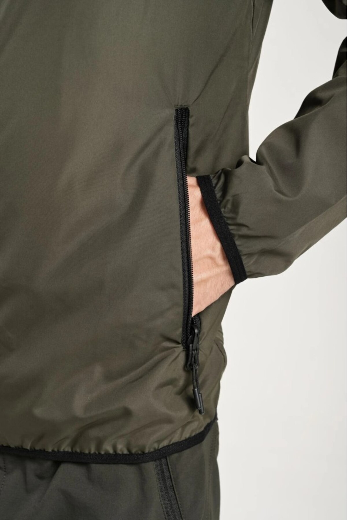 Exuma  Erkek Haki Yağmurluk 1311002 - Görsel 5