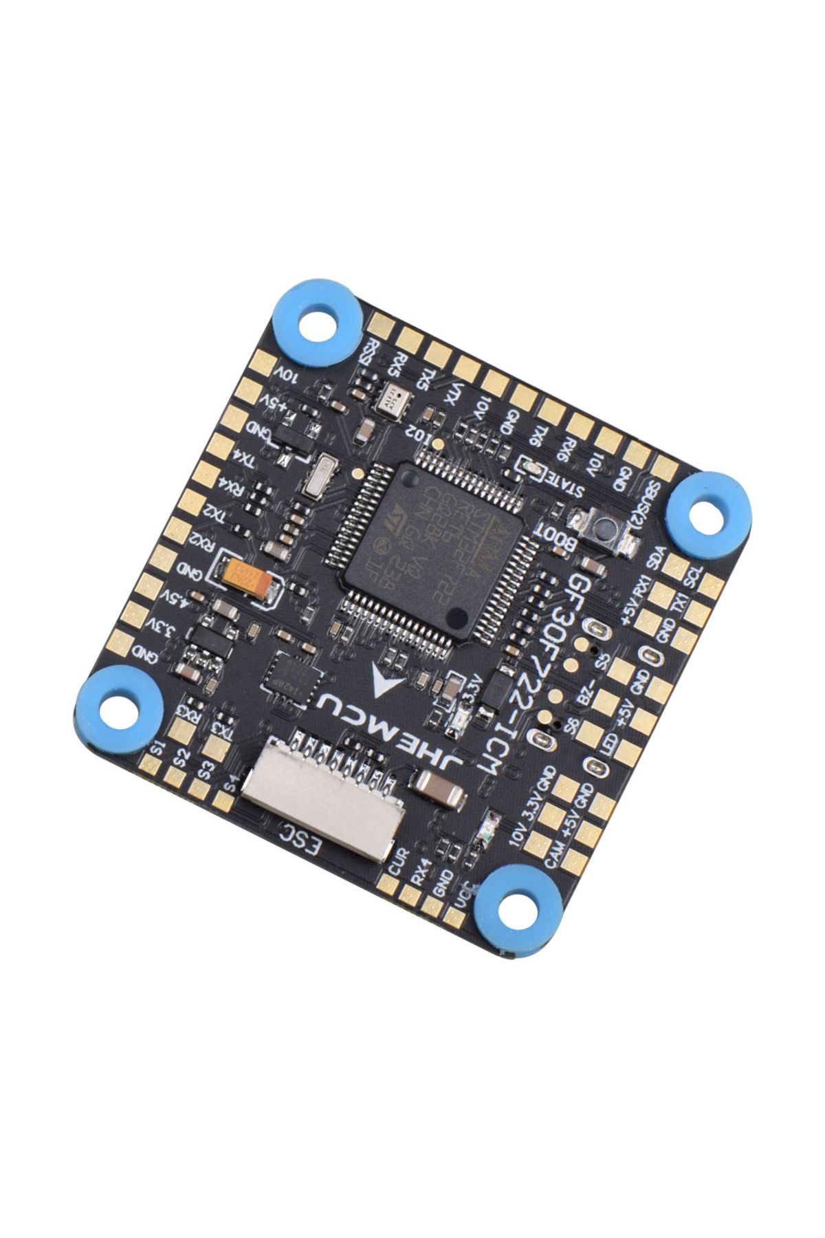 Choice-JHEMCU GF30F722-ICM F7 Flight Control Dual BEC 5V 10V OSD HD 3-8S Input 30X30mm for RC FPV Freest... 2