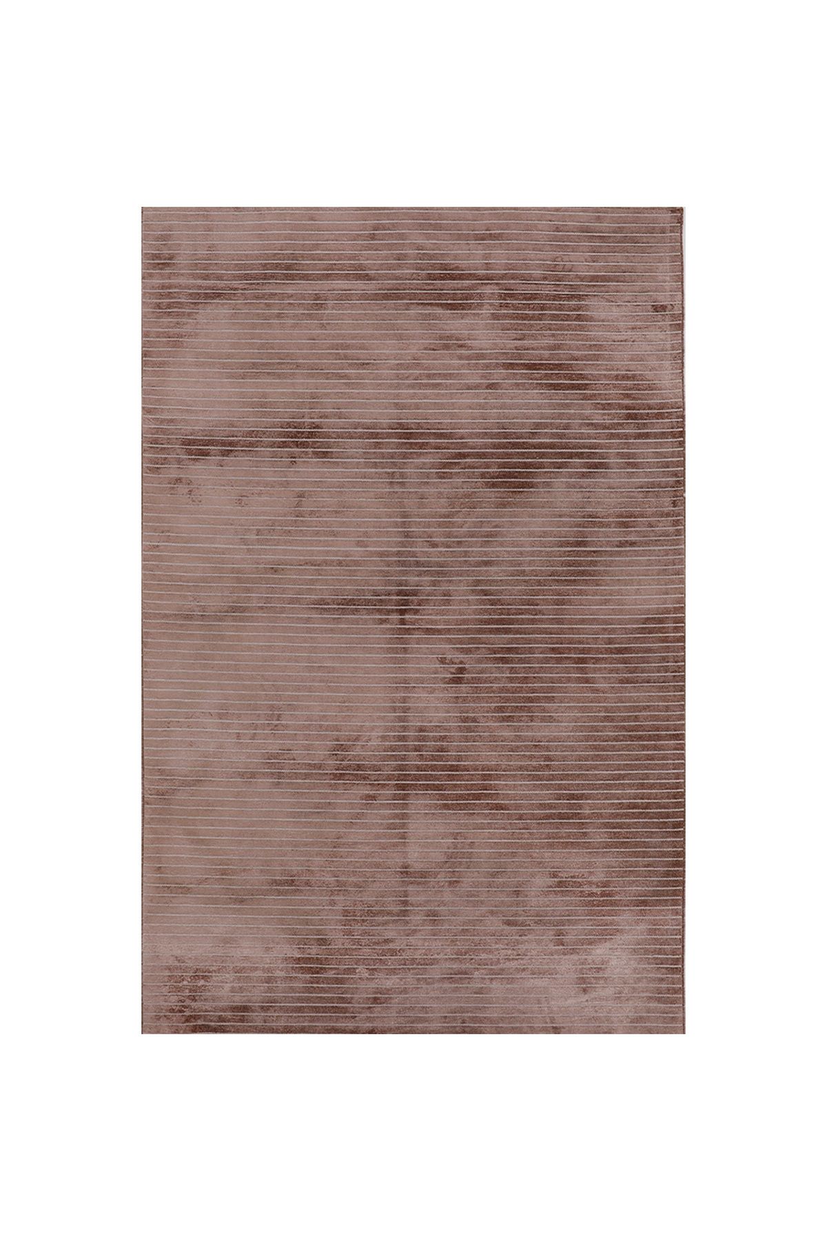 Homelux-Nory rug, rectangular, 190X290 cm, plain, brown, viscose, wool 1