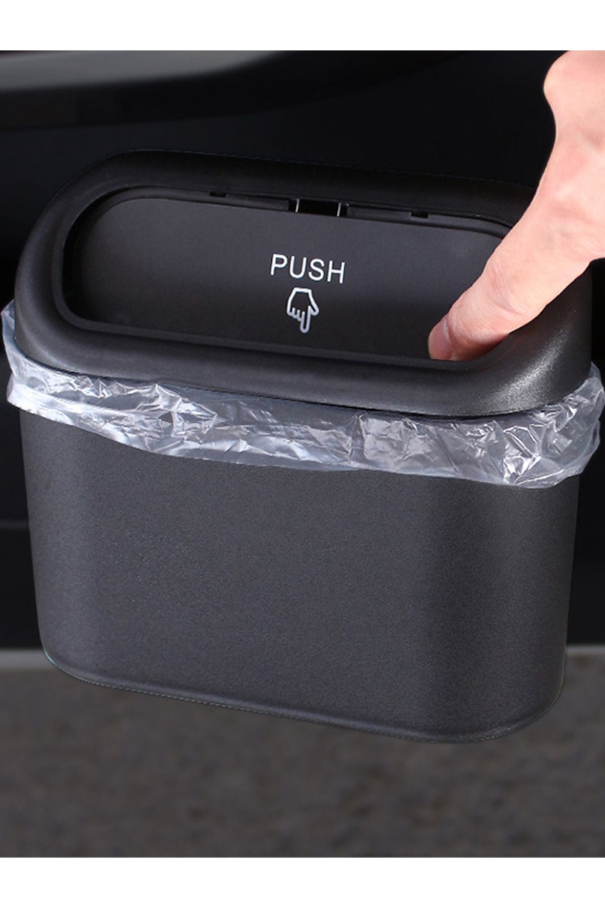 Choice-Portable Car Trash Can Hanging Mini Vehicle Garbage Organization With Lid Multifunctional Folding... 8