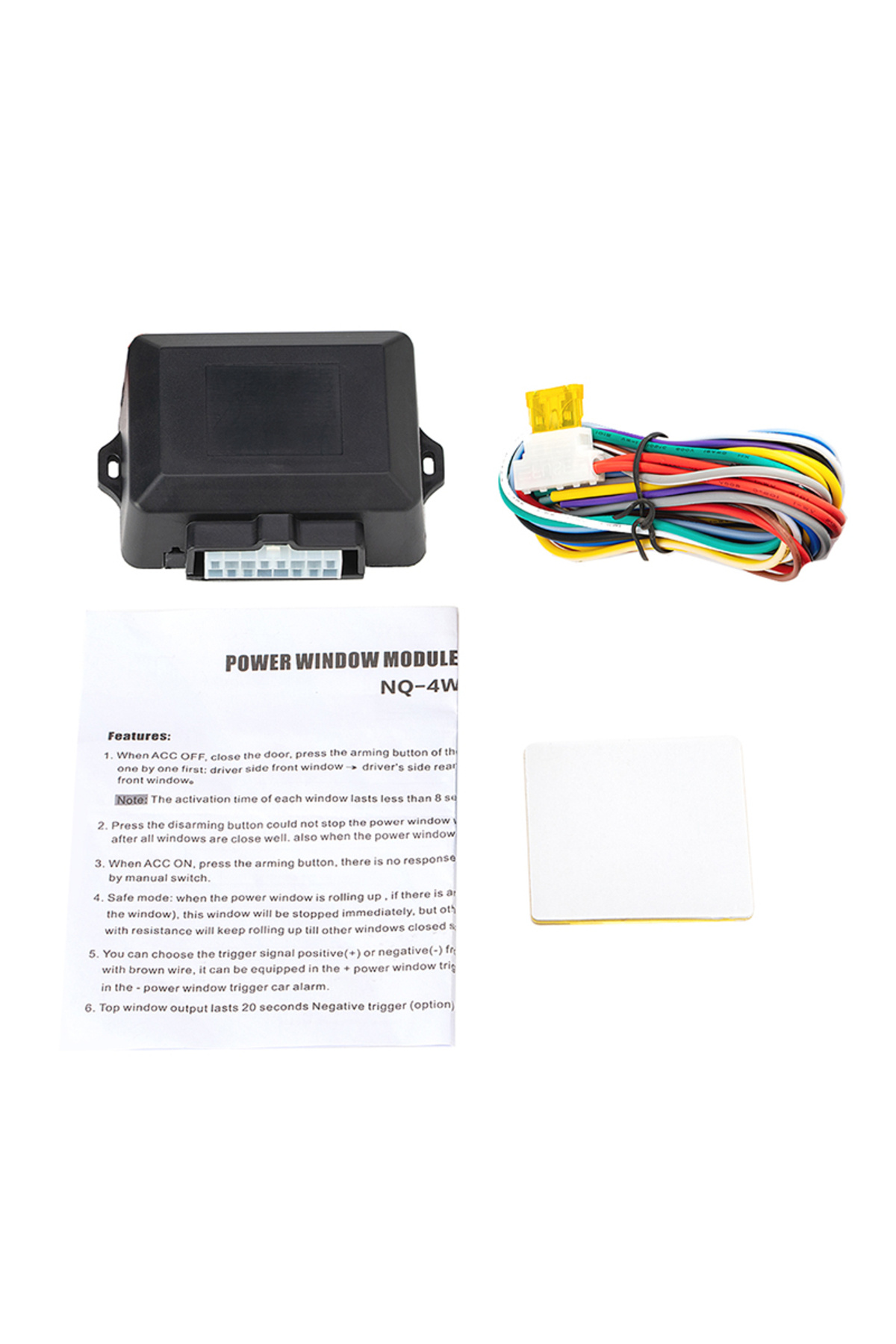 Choice-Car Power Window Closer For 4 Doors Auto Intelligent Close Windows Remotely Module Alarm System 8