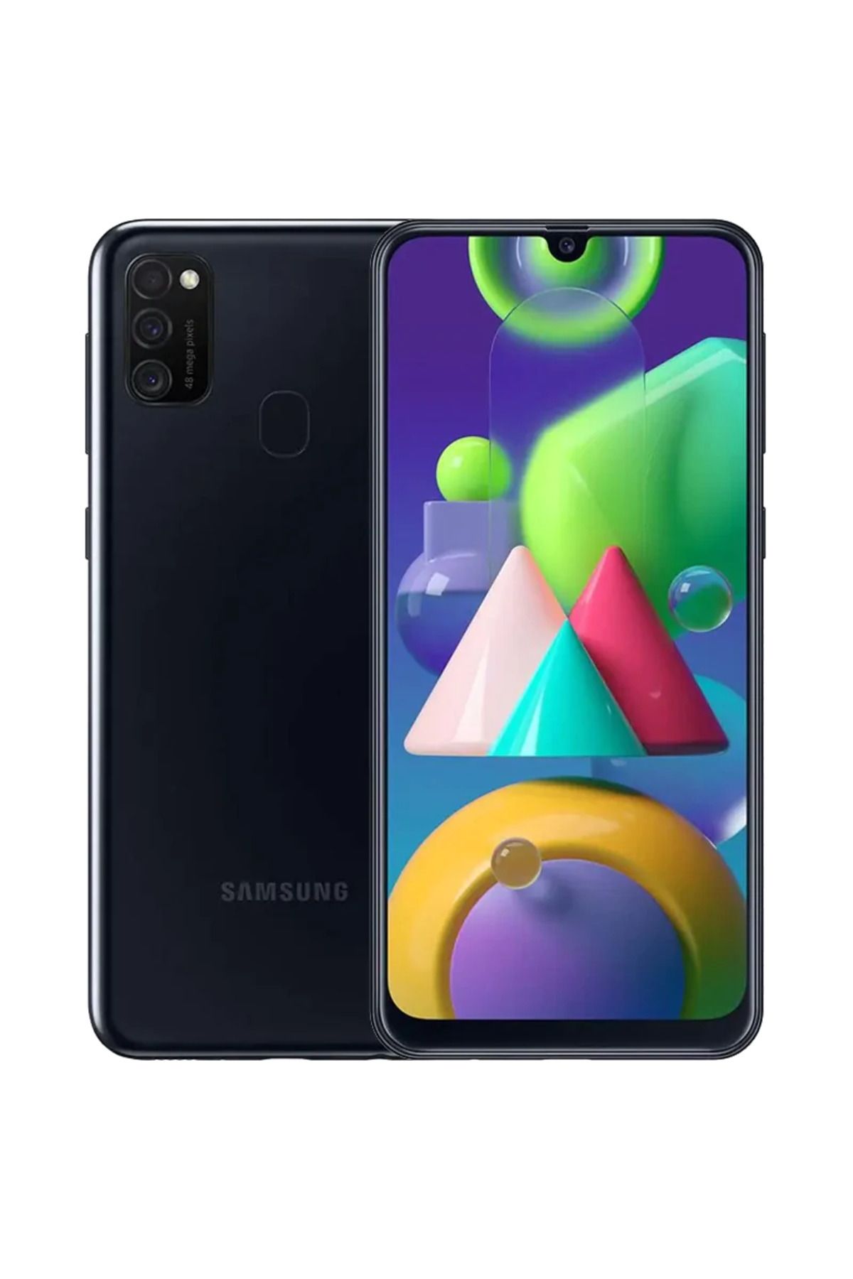 Samsung Yenilenmiş Samsung Galaxy M21 64 GB Siyah Cep Telefonu (12 Ay Garantili) - A Kalite