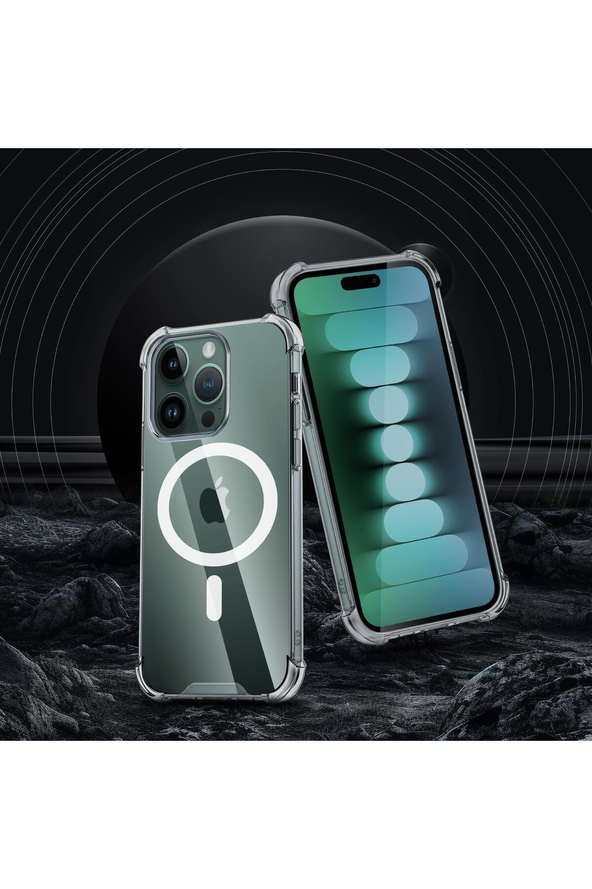 HYPHEN-جراب DURO MagSafe Drop - iPhone 15 Pro Max - مقاس 6.7 بوصة - جراب تم اختباره ضد السقوط من ارتفاع 10 أقدام 5