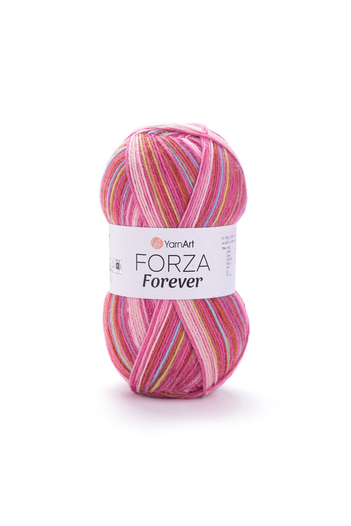 Yarnart-Forza Forever Marbled Hand Knitting Lanyard - 2706 Model 1