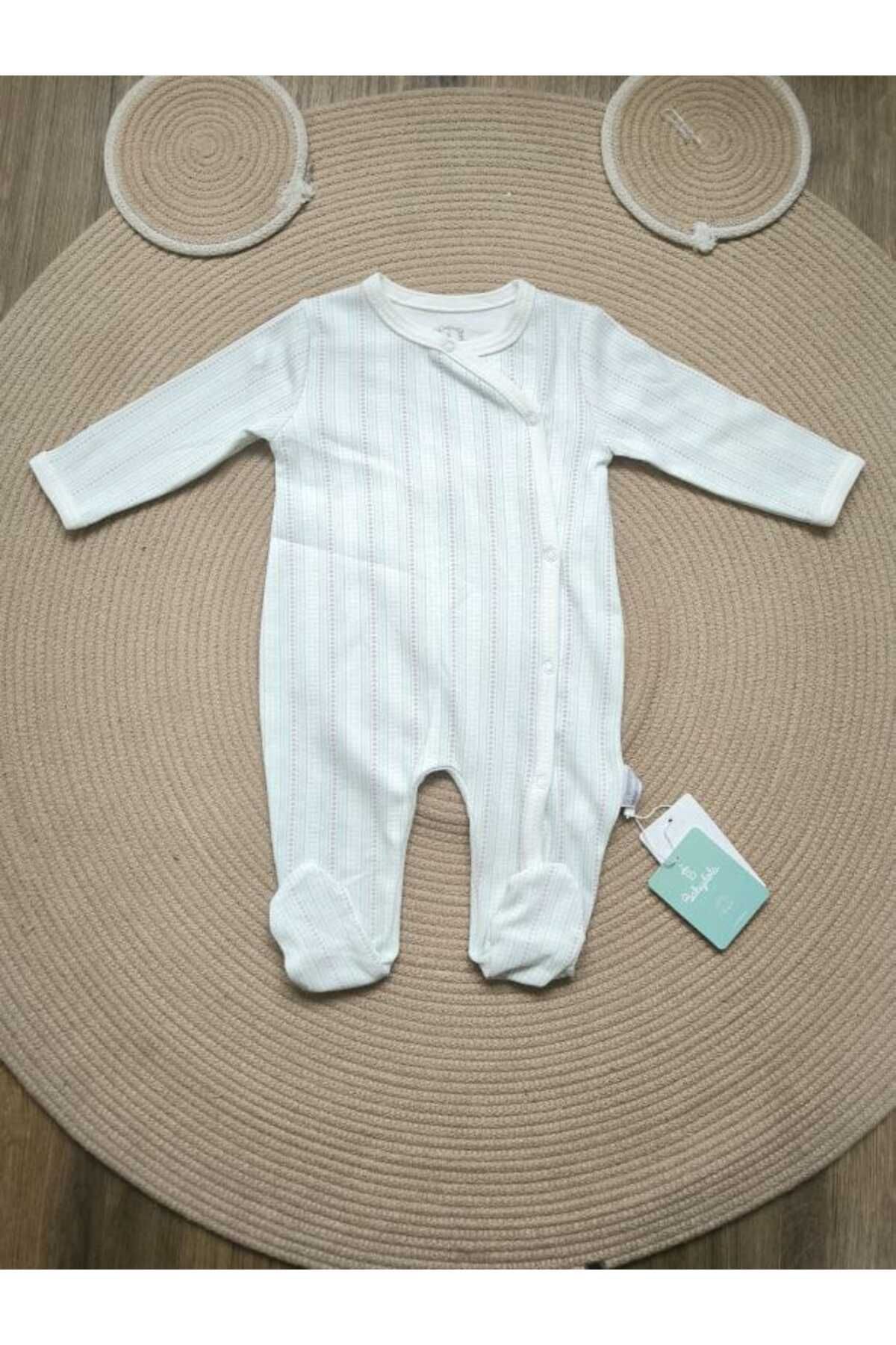 Butik-Babydola Baby Combed Cotton 3 Piece Jumpsuit Set 3