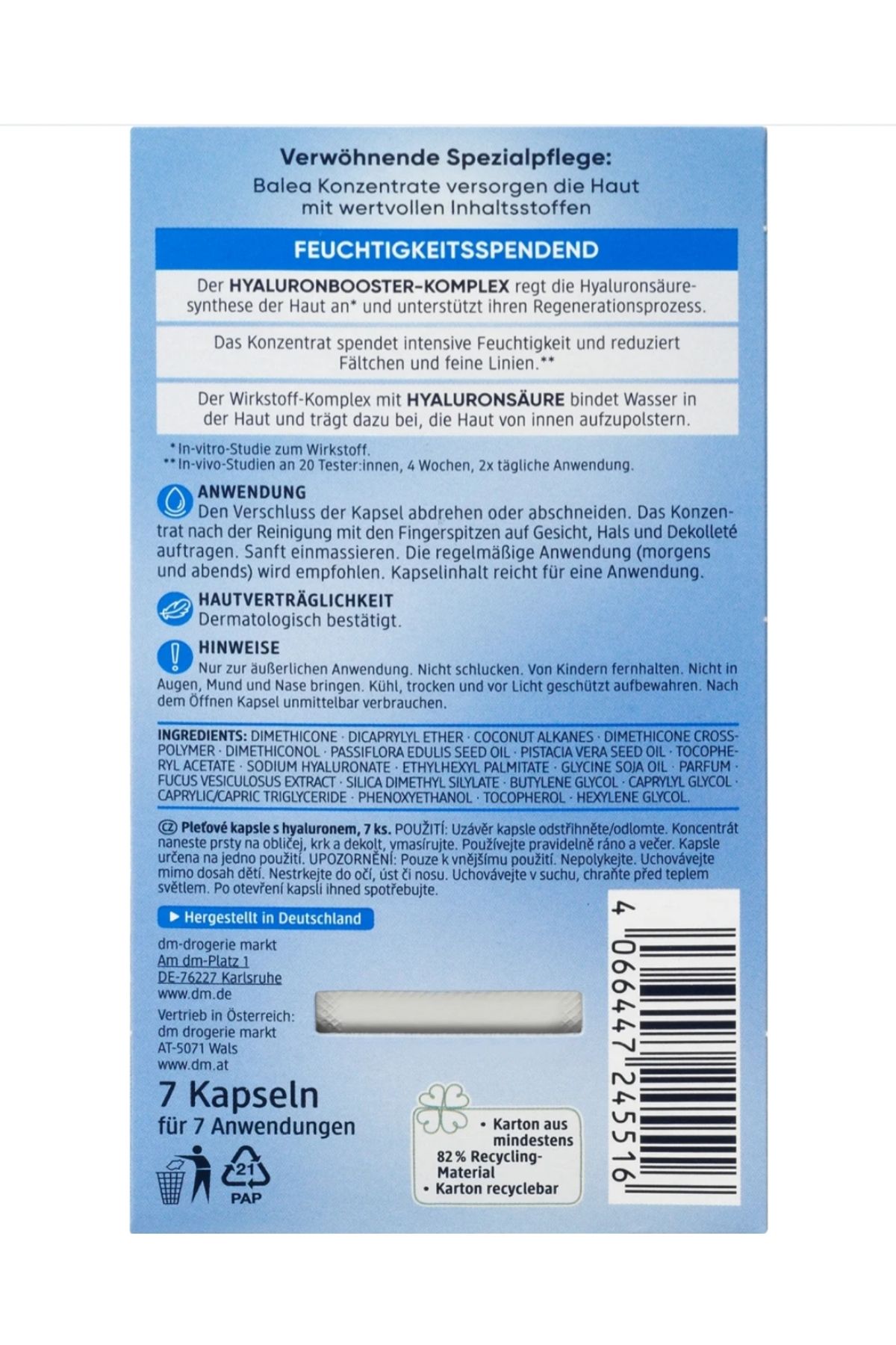 BALEA-Hyaluron Concentrate 2