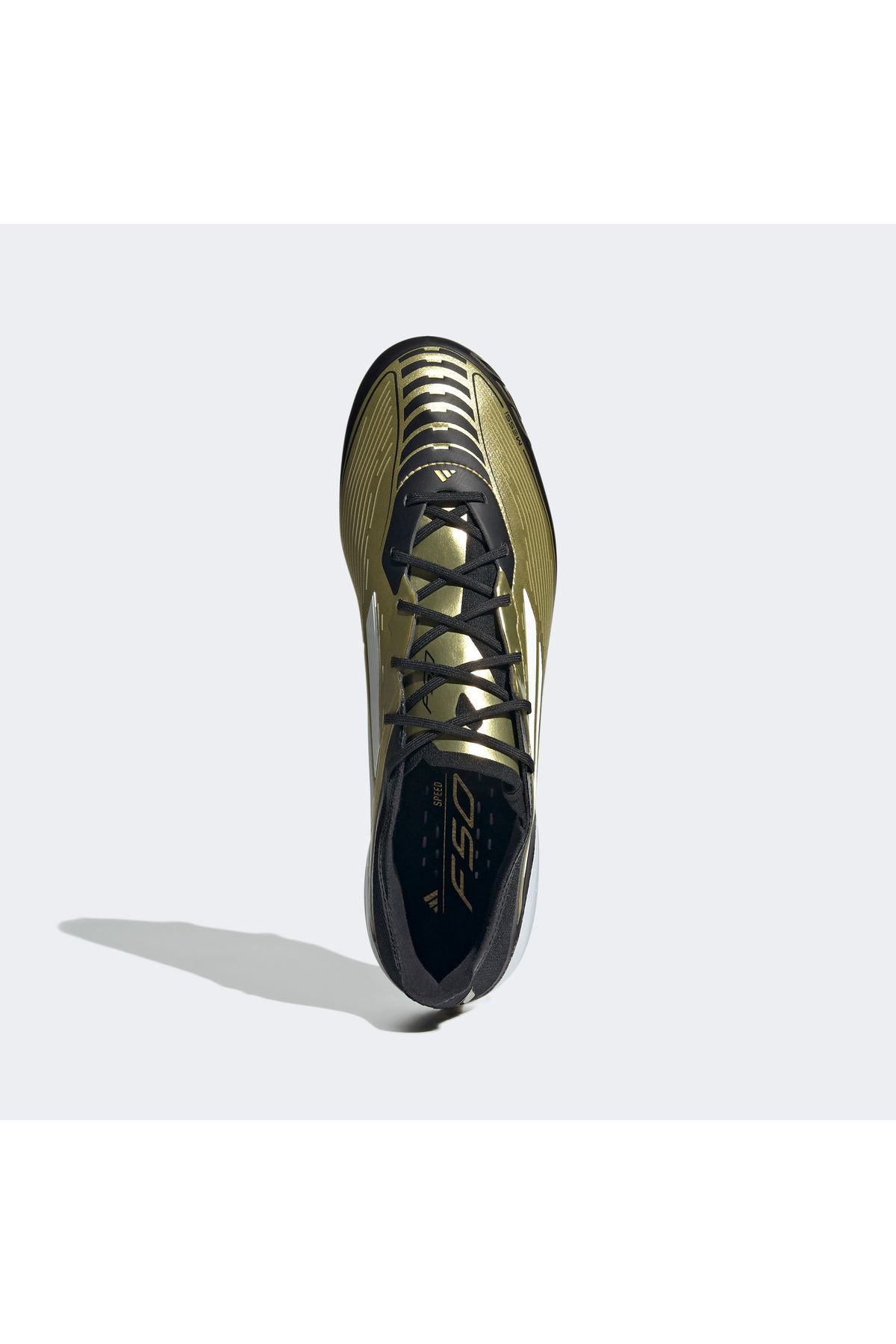 adidas-حذاء F50 Elite FG Messi للرجال باللون الأصفر 5