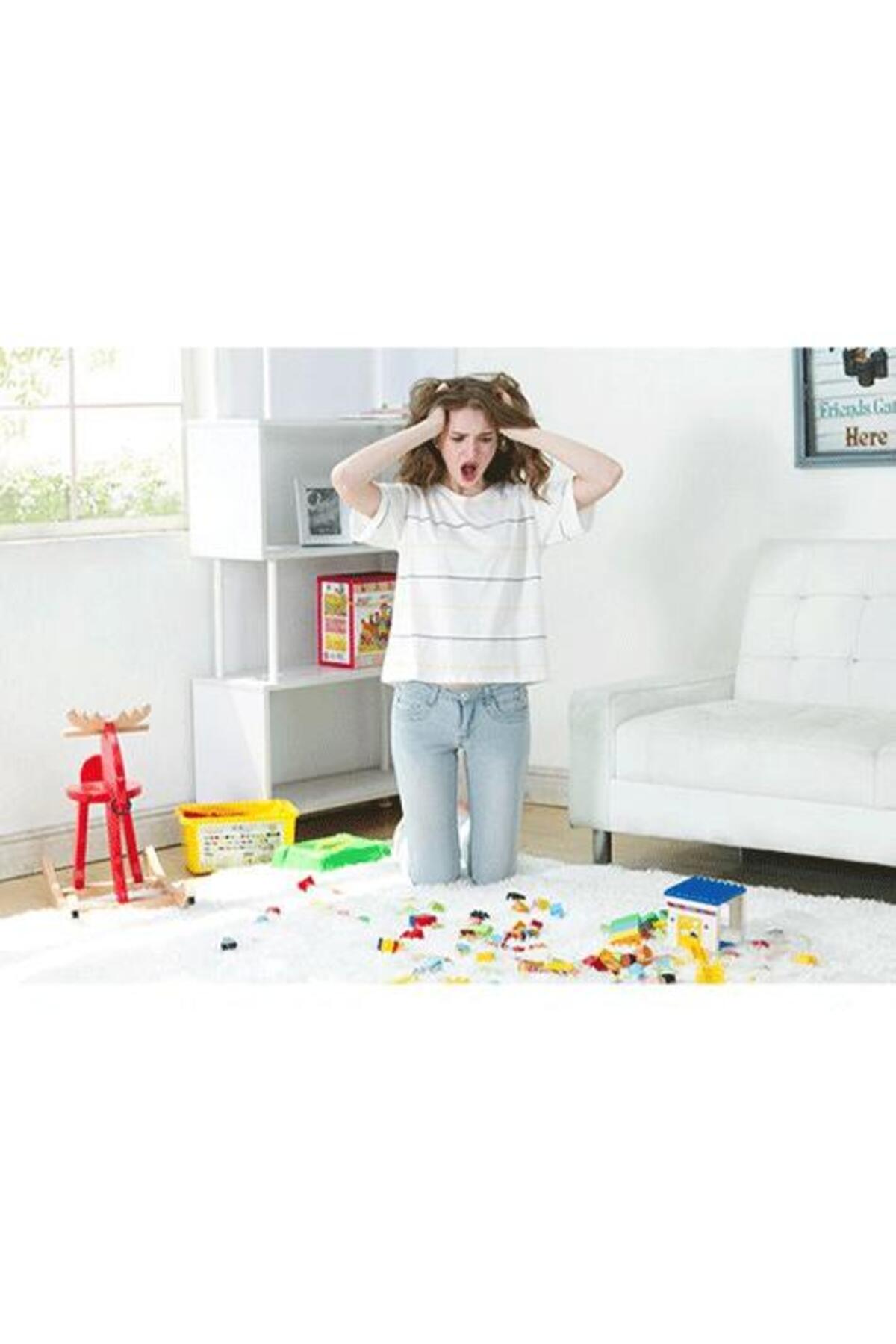 HerEveOyuncak Taşınabilir Büyük Oyuncak Hurcu Pembe + 2 Adet Beyin Şekilli Stres Topu - 2li Set H1Q9U3 fotoğrafı 3 (önizleme)