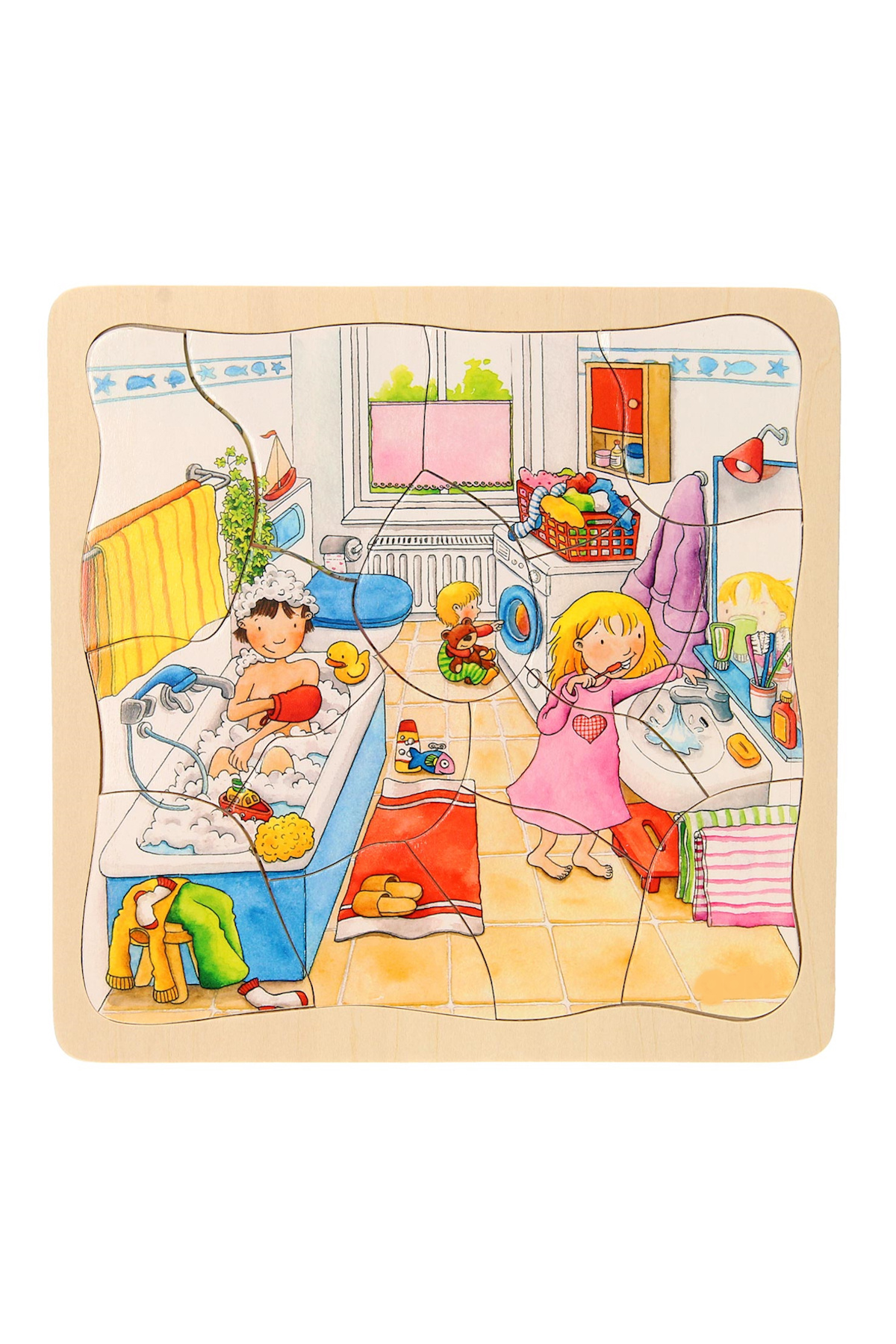 Hyd-Wooden Puzzle Puzzle Bultak Educational Toy 3