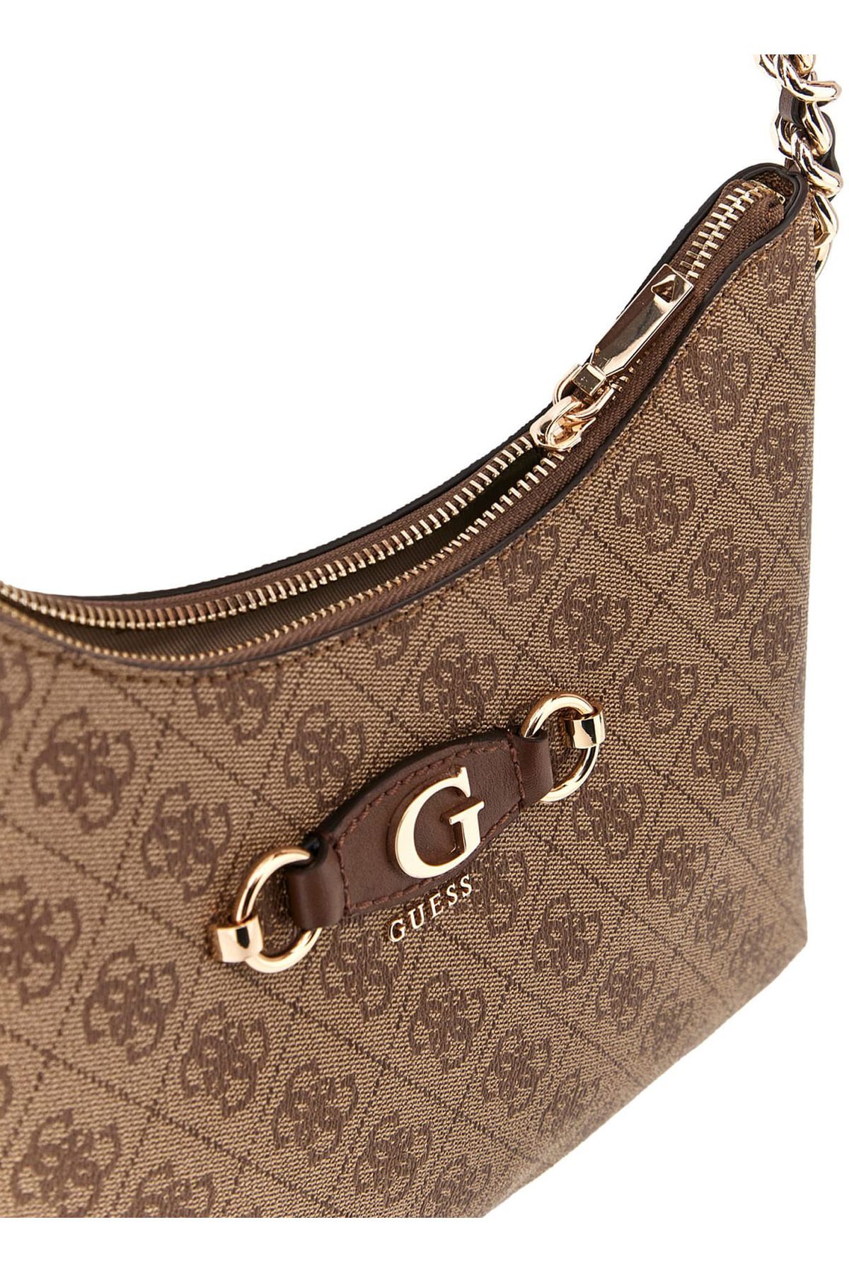 کیف شانه ای چند رنگ زنانه قهوه اورجینال Guess