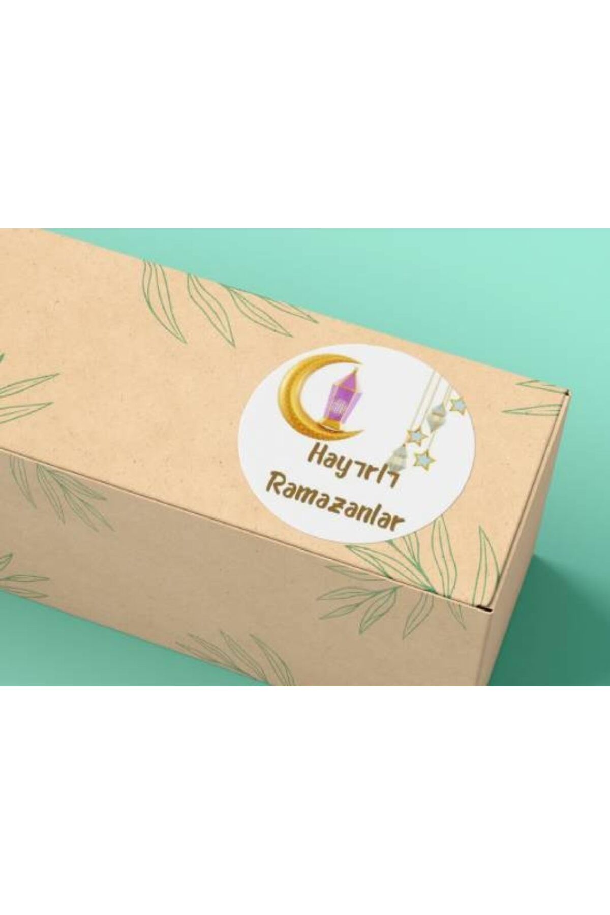 STOREMAX bystoreby Hayırlı Ramazanlar Etiketi Eid Mubarak Sticker 4 cm (HR9) NewDesing 646268
