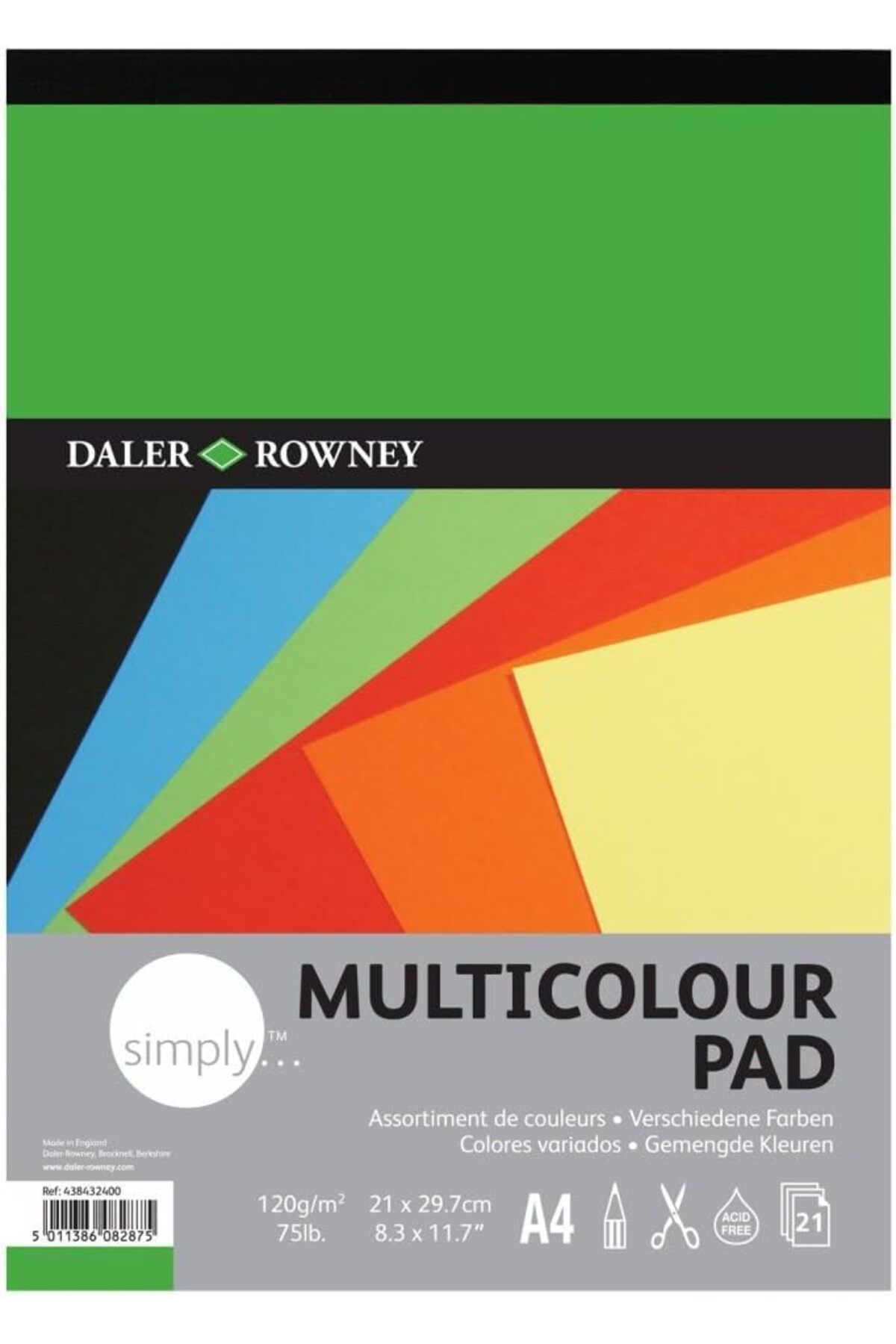 STOREMAX htpshopmx Rowney Simply 75LB çok renkli Pad A3 str http 1092444