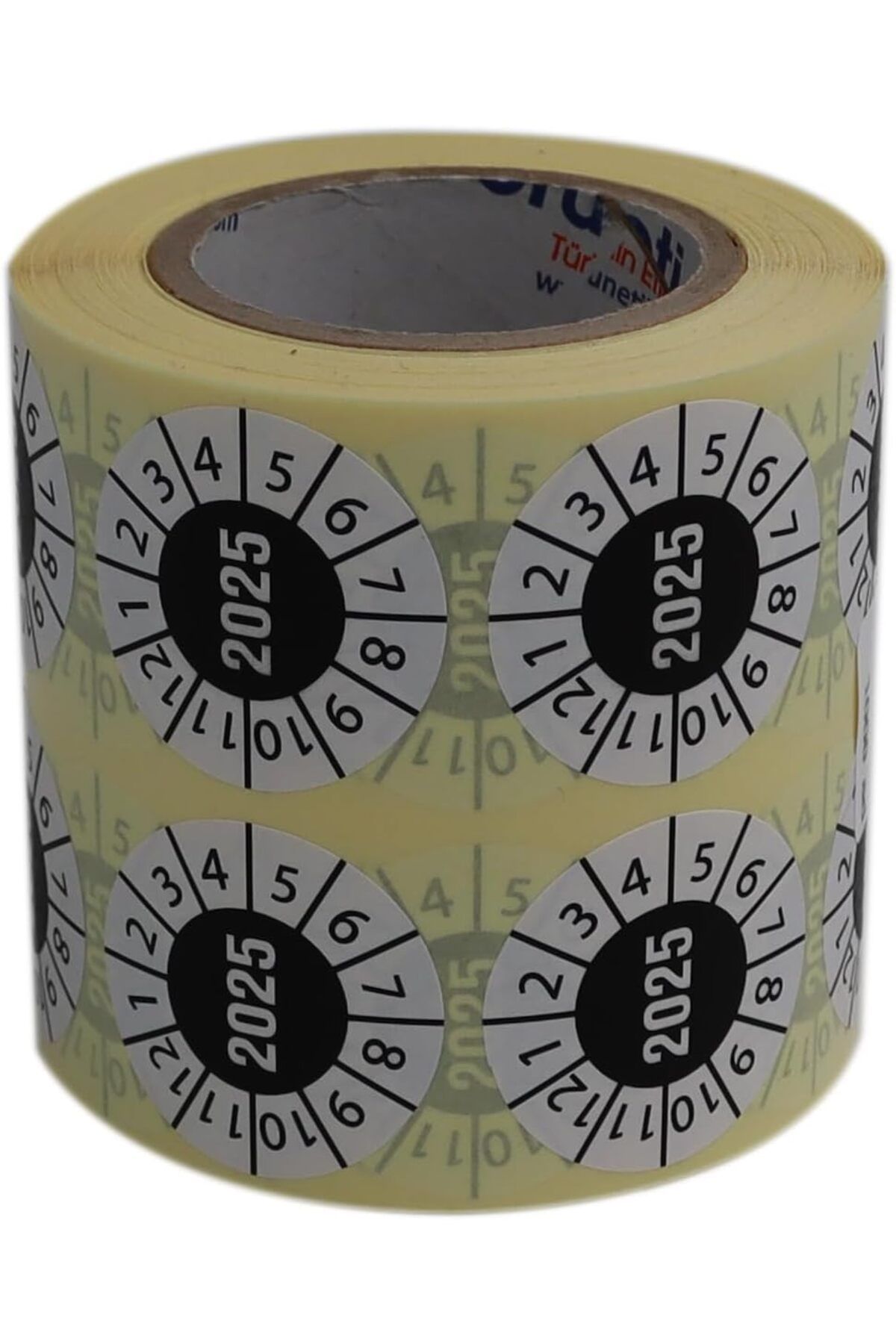 STOREMAX lbstorex etiketler , hazır al hızlı al Vellum Tarih Seçme Etiketi 30mm X 30mm Ruloda 1000 Adet (