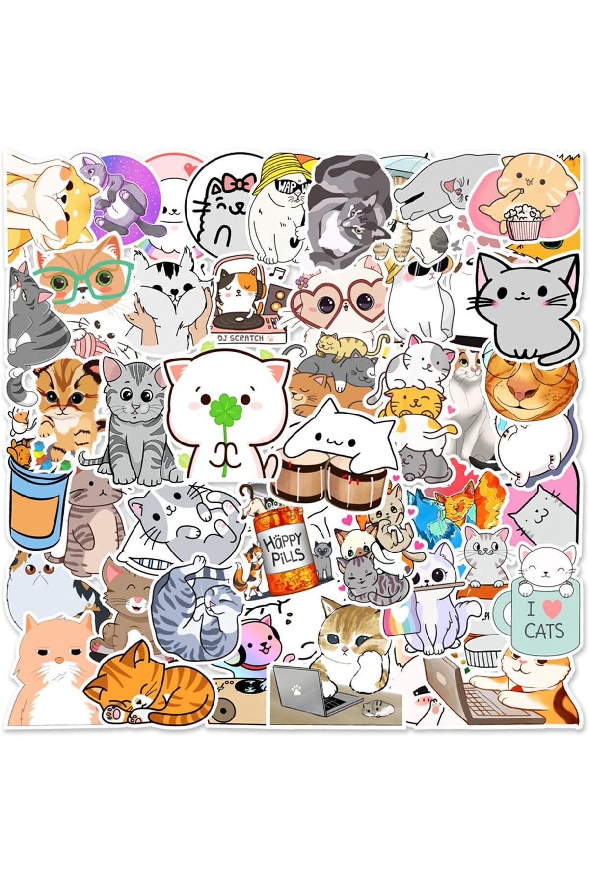 STOREMAX shopmst Su Geçirmez Opak Sticker Seri : 5 Life Buystore 1006387