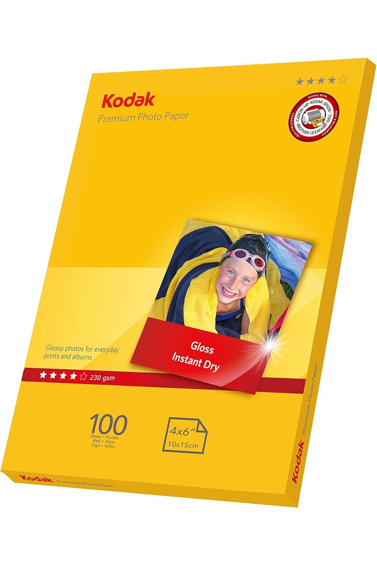 yenibagshop CGC4R-230-10X15 Inkjet Fotoğraf Kağıdı