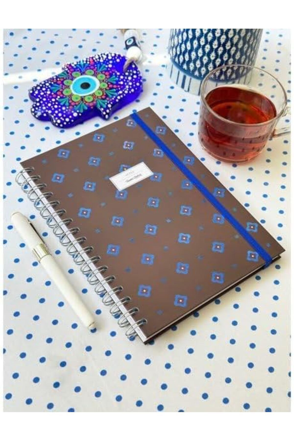 STOREMAX nslmshop Journals Sert Kapaki Spiralli Defter 17x24 cm 90 gr. 96 yp.Çizgili Life Store 1037065