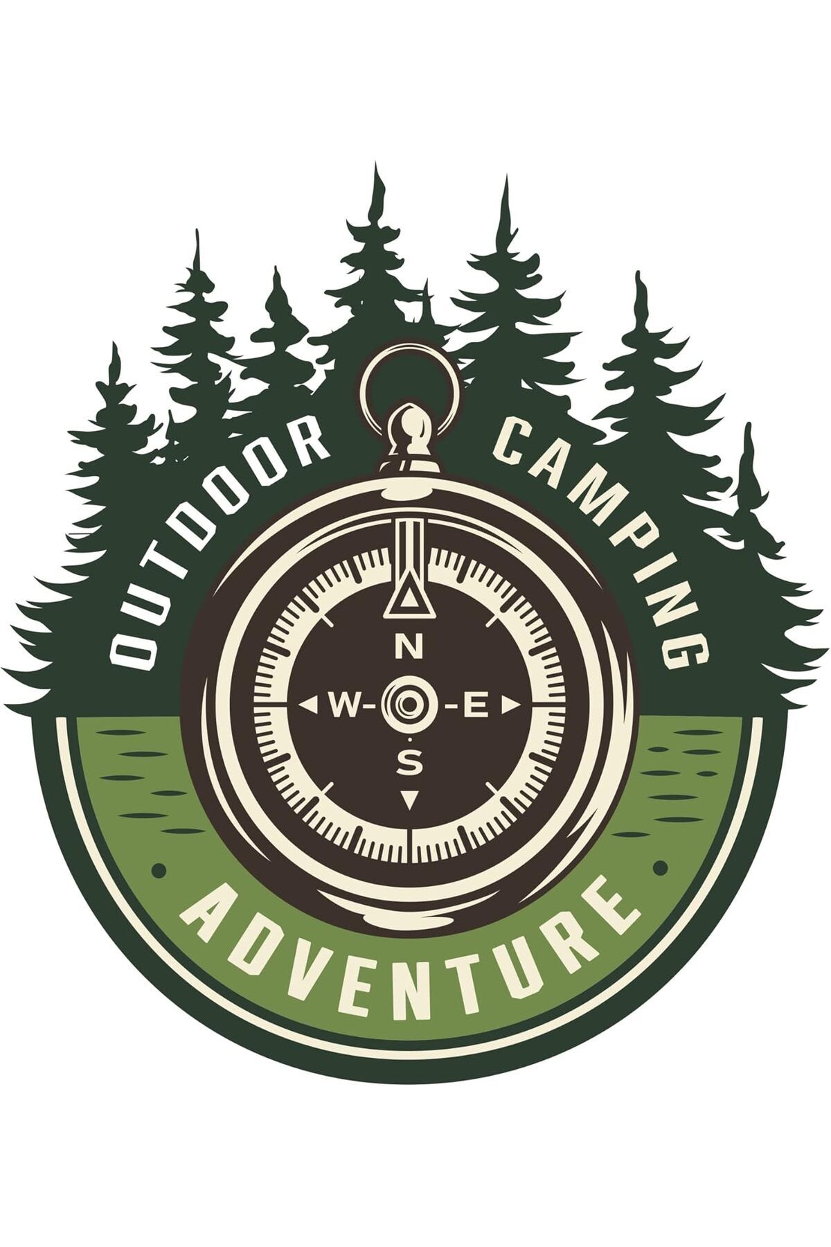 STOREMAX lbstorex Aksesuar Off Road Camping Adventure Sticker Pusula 10 x 9 cm Newdsng 1116818