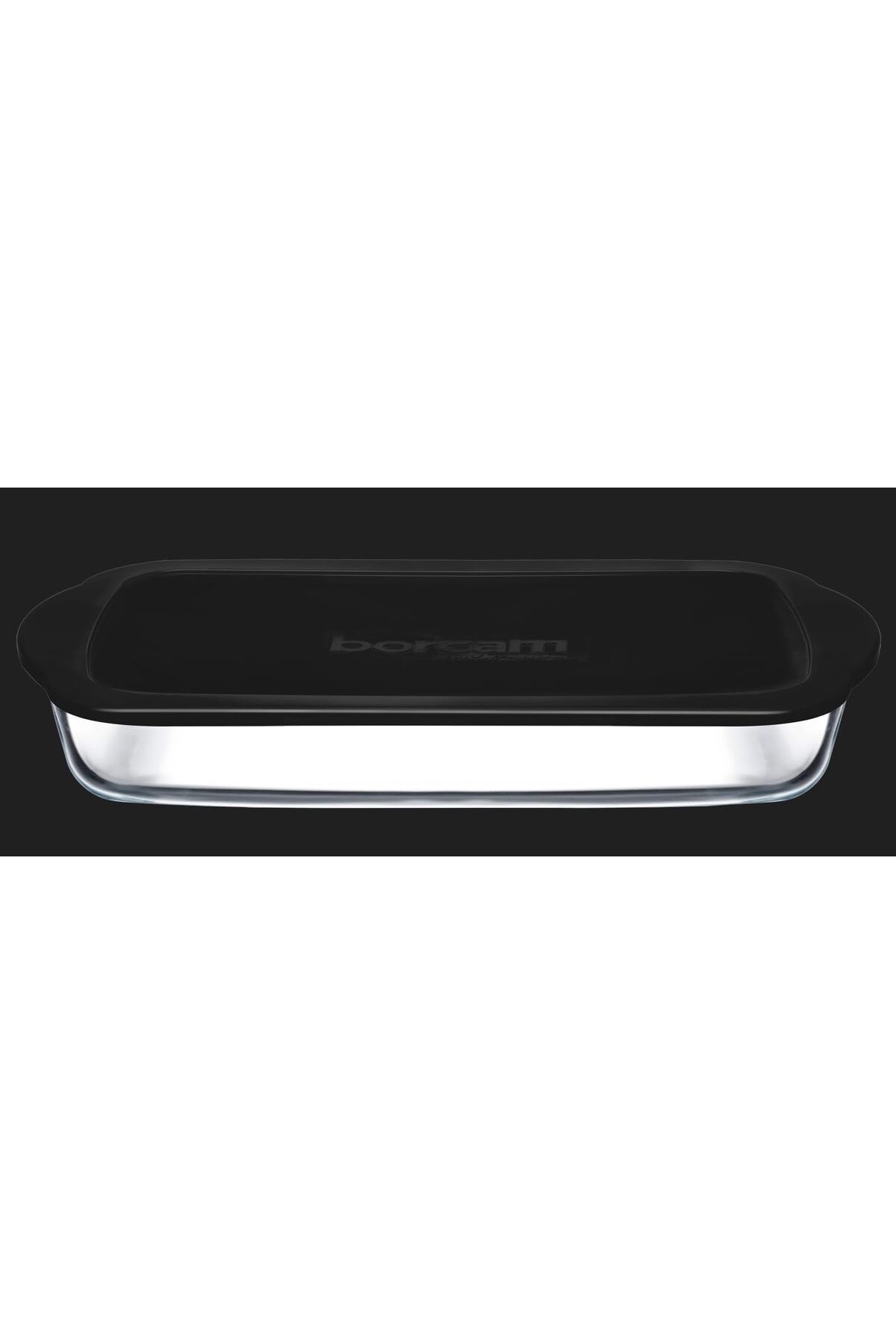 STOREMAX glpzr Borcam Fırın Tepsileri 1950 Cc T Plastik Kapak Siyah Kapak trendybuy 1109110