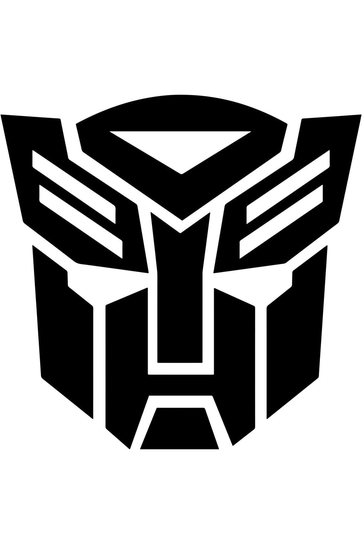 STOREMAX lbstorex Aksesuar 10 x 11 cm Transformers Sticker Oto Sticker Araba Cam Sticker Siyah Newdsng 111681