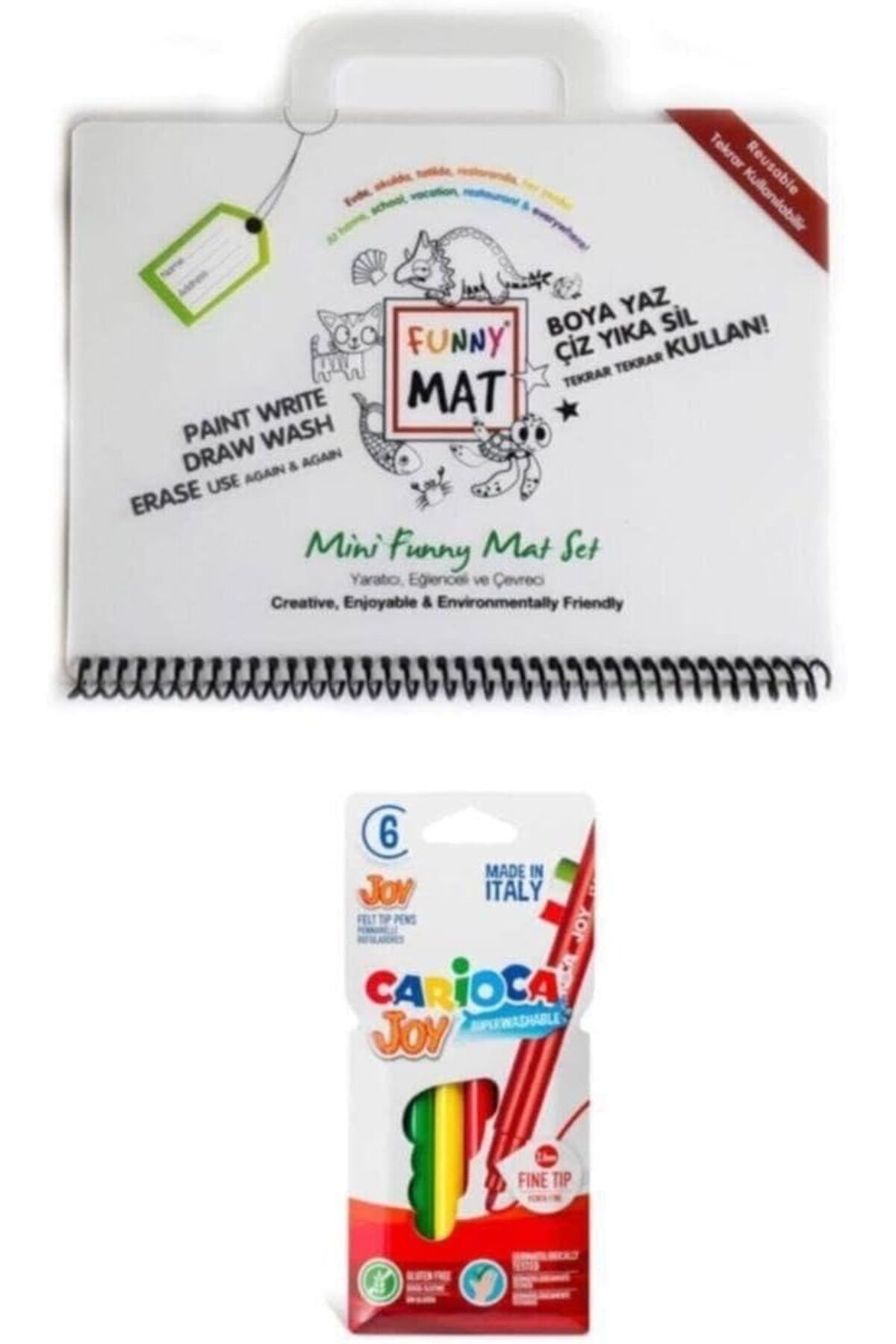 STOREMAX MU-ARTSHOP Çocuk Trl Set ve Carioca Joy 6 Set tnca 871301